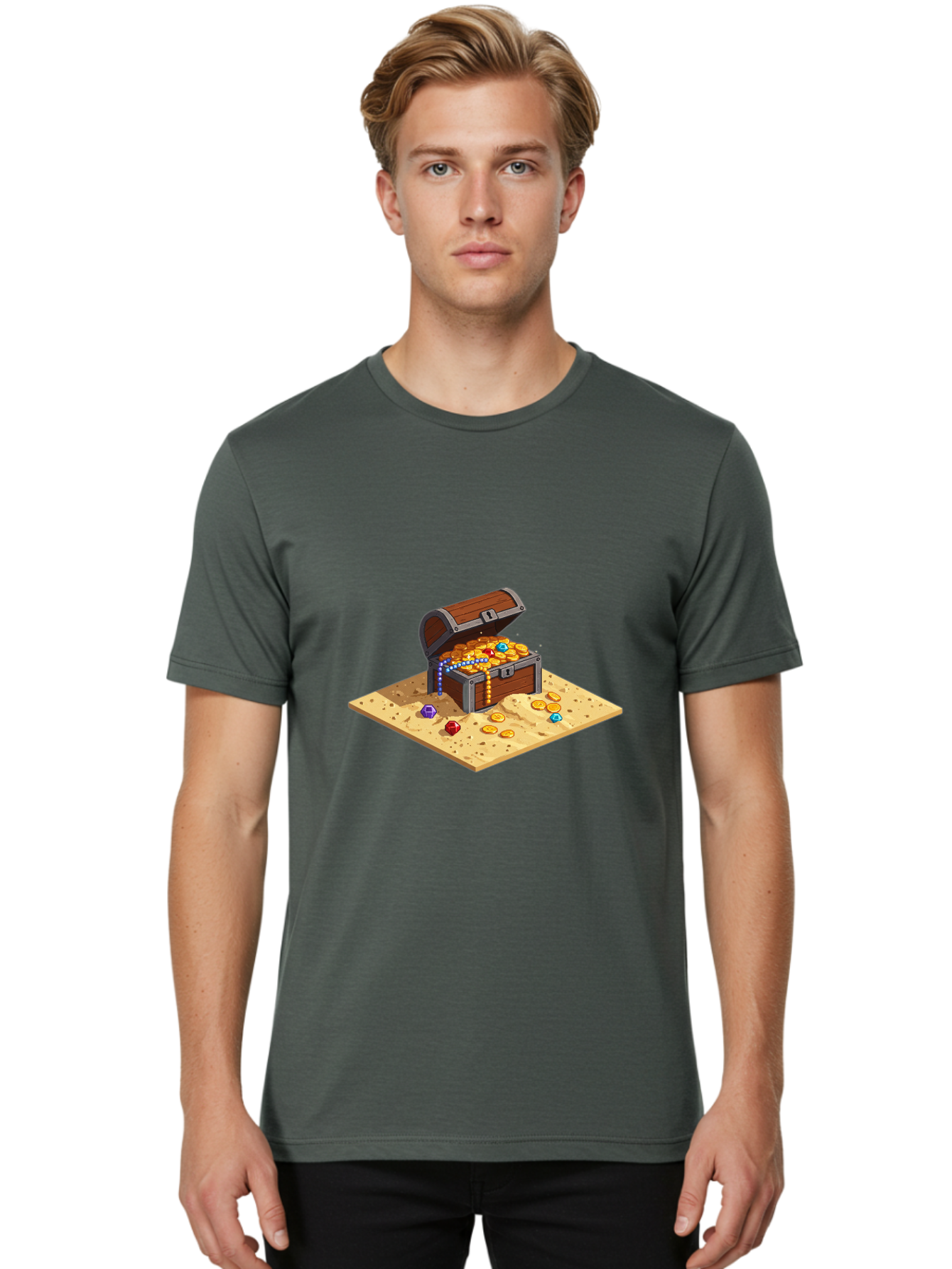 Treasure-Chest Men'S Graphic Tee, 100% Cotton, Comfortable Casual Summer Wear, Machine Washable, Vintage Camera, Old Camera, Antique Camera, Black Camera, Classic Photography, Photography Equipment, Nostalgic Device, Film Camera, Camera Art Ban848 22
