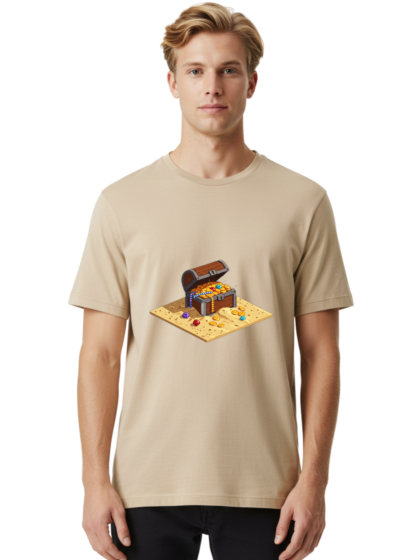 Treasure-Chest Men'S Graphic Tee, 100% Cotton, Comfortable Casual Summer Wear, Machine Washable, Vintage Camera, Old Camera, Antique Camera, Black Camera, Classic Photography, Photography Equipment, Nostalgic Device, Film Camera, Camera Art Ban848 25