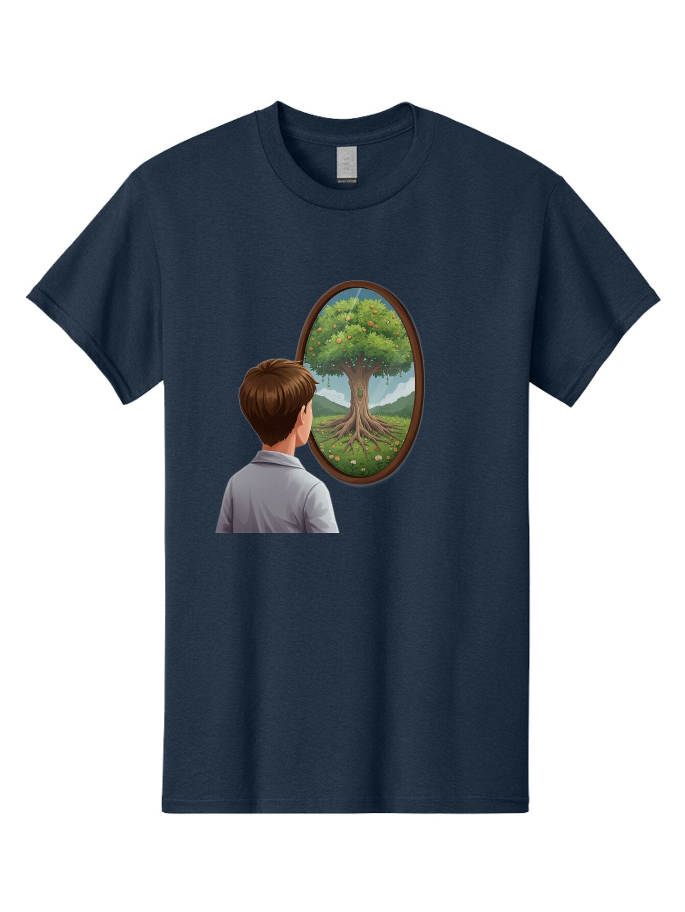 Tree-Of-Life-Mirror Men'S Graphic Tee, 100% Cotton, Comfortable Casual Summer Wear, Machine Washable, Vintage Camera, Old Camera, Antique Camera, Black Camera, Classic Photography, Photography Equipment, Nostalgic Device, Film Camera, Ban853 4