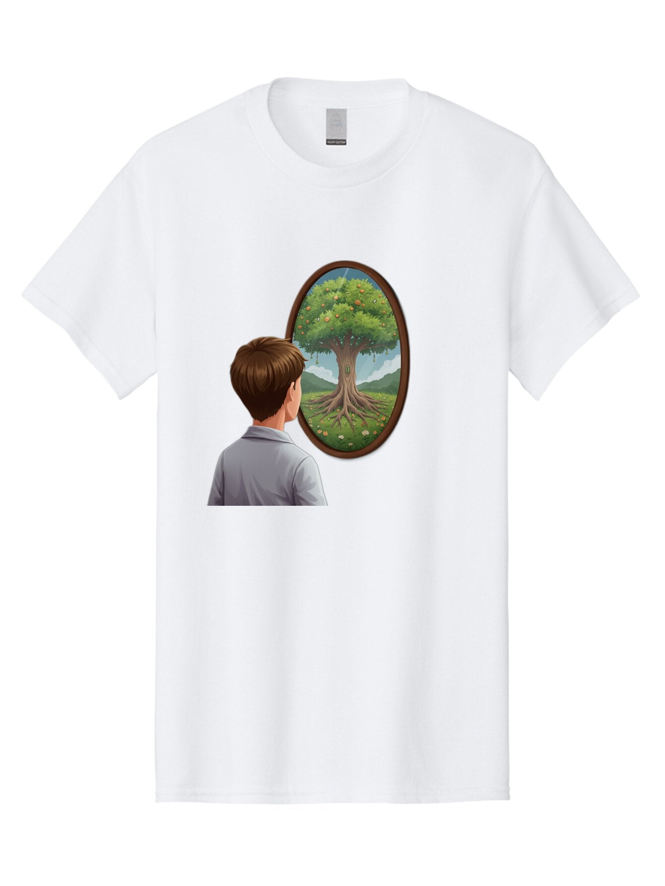 Tree-Of-Life-Mirror Men'S Graphic Tee, 100% Cotton, Comfortable Casual Summer Wear, Machine Washable, Vintage Camera, Old Camera, Antique Camera, Black Camera, Classic Photography, Photography Equipment, Nostalgic Device, Film Camera, Ban853 10