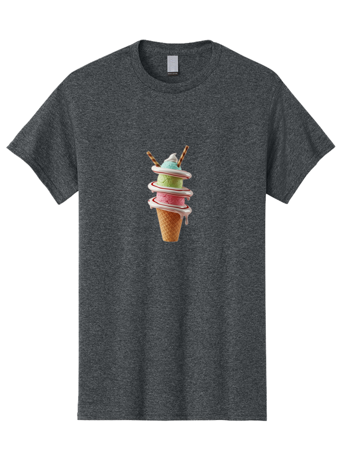 Tri-Colored-Ice-Cream-Cone Men'S Graphic Tee, 100% Cotton, Comfortable Casual Summer Wear, Machine Washable, Vintage Camera, Old Camera, Antique Camera, Black Camera, Classic Photography, Photography Equipment, Nostalgic Device, Film Camera, Ban856 9