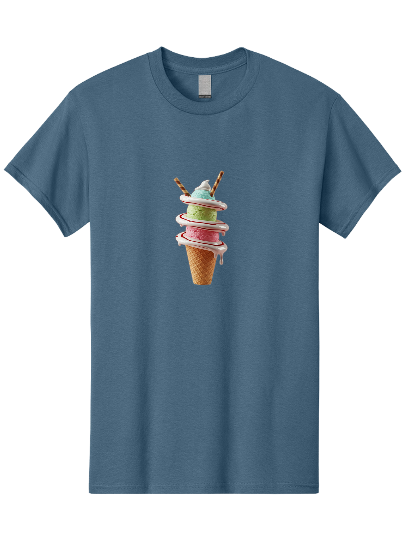 Tri-Colored-Ice-Cream-Cone Men'S Graphic Tee, 100% Cotton, Comfortable Casual Summer Wear, Machine Washable, Vintage Camera, Old Camera, Antique Camera, Black Camera, Classic Photography, Photography Equipment, Nostalgic Device, Film Camera, Ban856 10