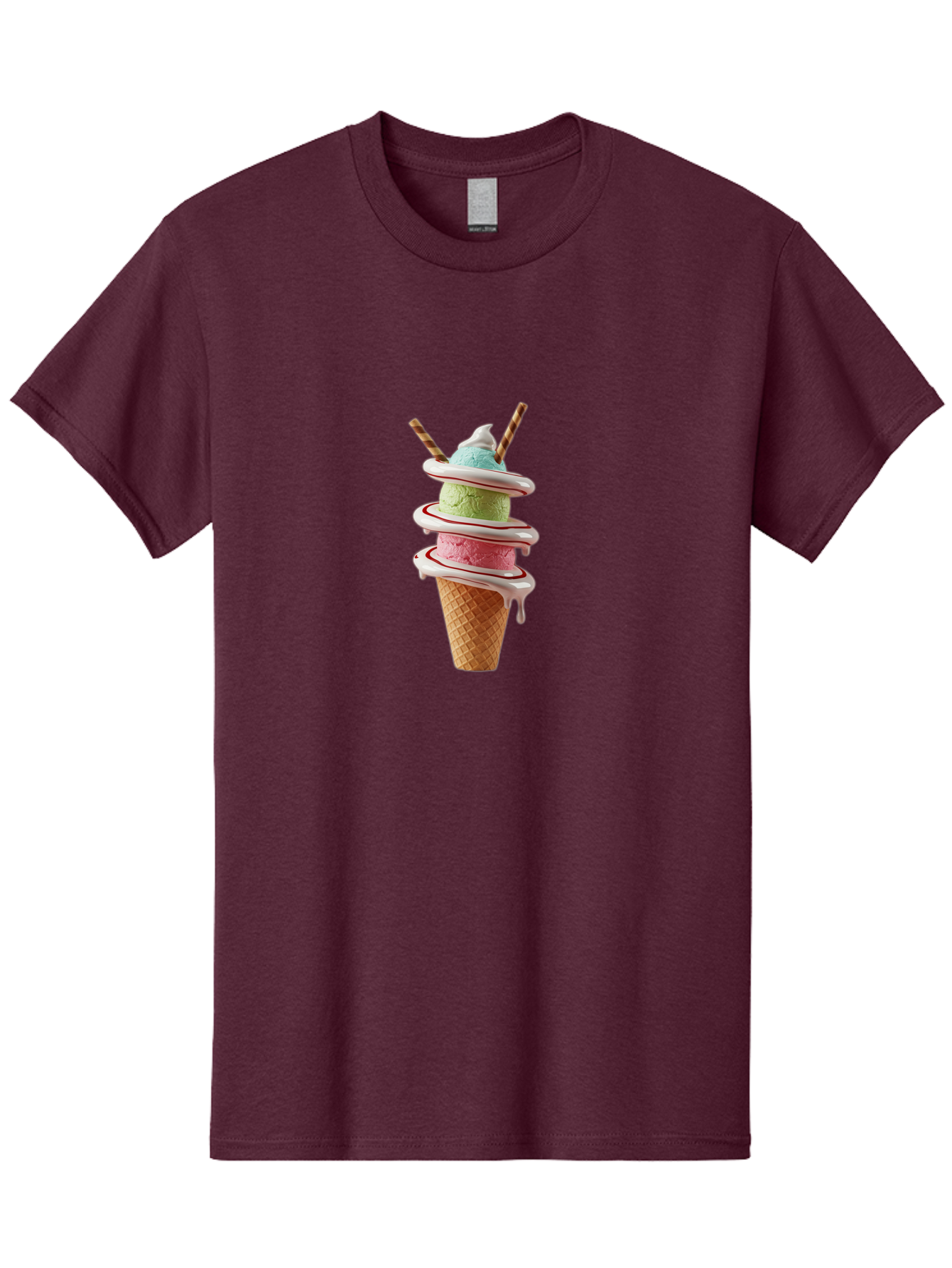 Tri-Colored-Ice-Cream-Cone Men'S Graphic Tee, 100% Cotton, Comfortable Casual Summer Wear, Machine Washable, Vintage Camera, Old Camera, Antique Camera, Black Camera, Classic Photography, Photography Equipment, Nostalgic Device, Film Camera, Ban856 11
