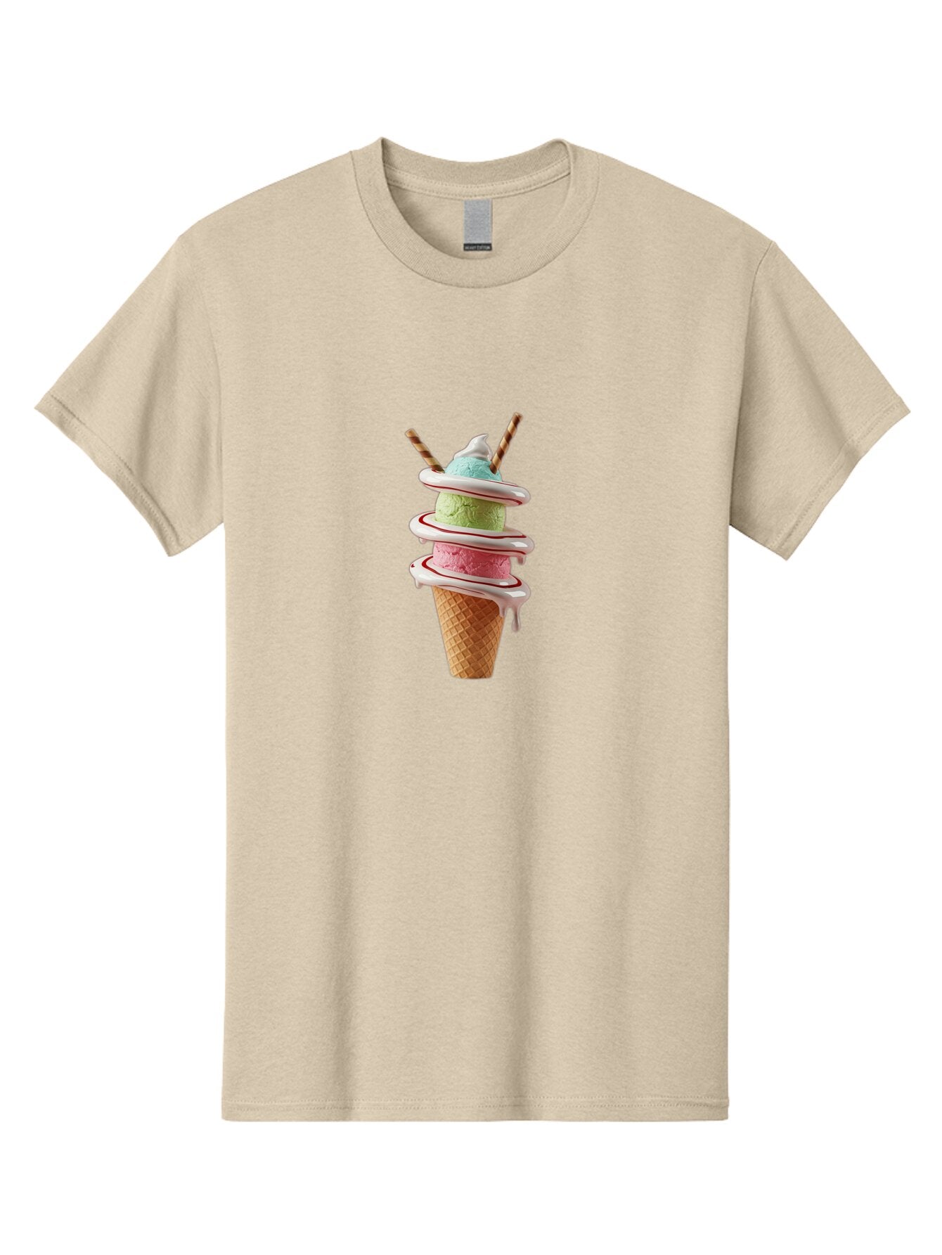 Tri-Colored-Ice-Cream-Cone Men'S Graphic Tee, 100% Cotton, Comfortable Casual Summer Wear, Machine Washable, Vintage Camera, Old Camera, Antique Camera, Black Camera, Classic Photography, Photography Equipment, Nostalgic Device, Film Camera, Ban856 8