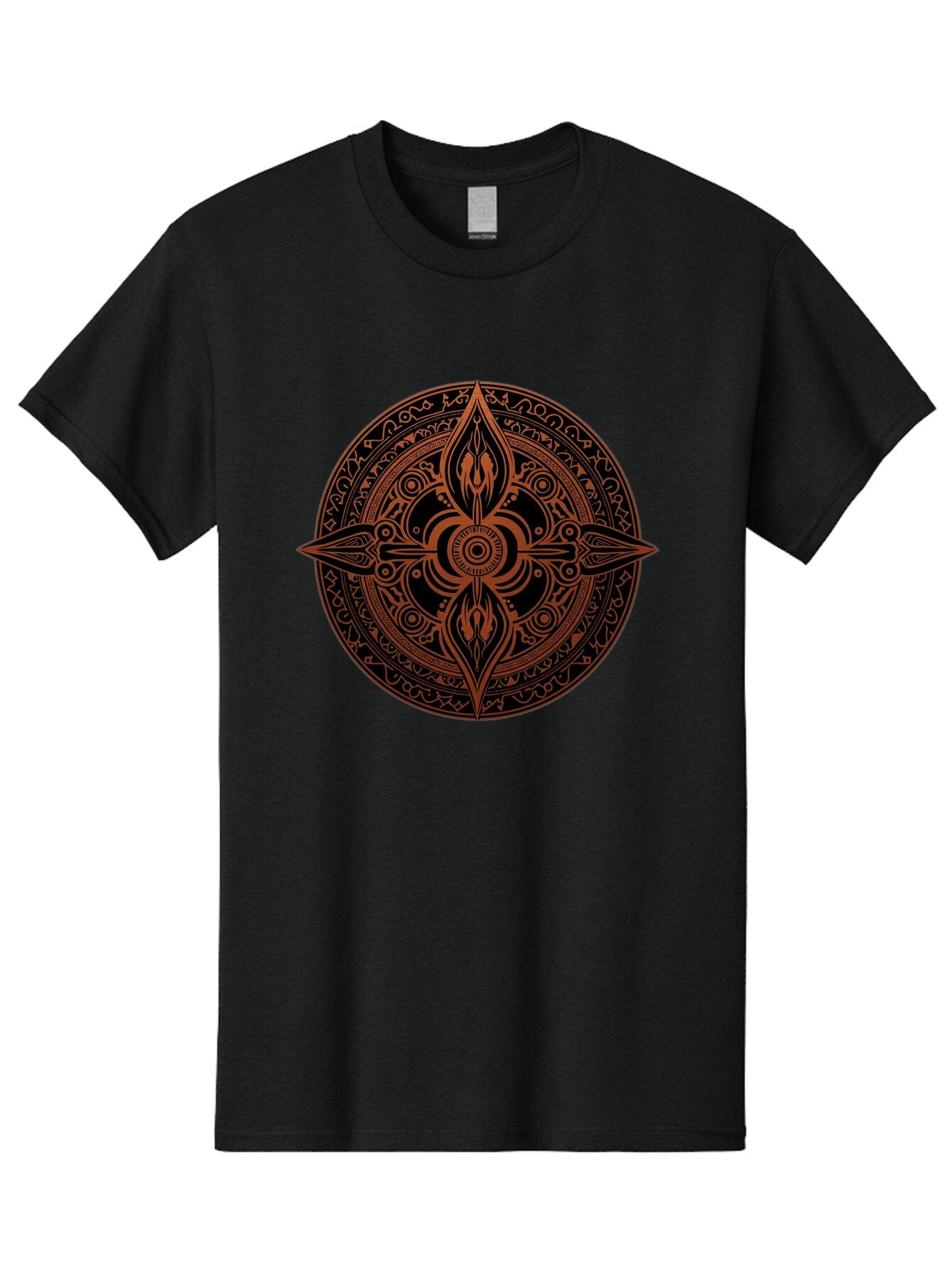 Tribal-Mandala Men'S Graphic Tee, 100% Cotton, Comfortable Casual Summer Wear, Machine Washable, Vintage Camera, Old Camera, Antique Camera, Black Camera, Classic Photography, Photography Equipment, Nostalgic Device, Film Camera, Camera Art Ban857 12