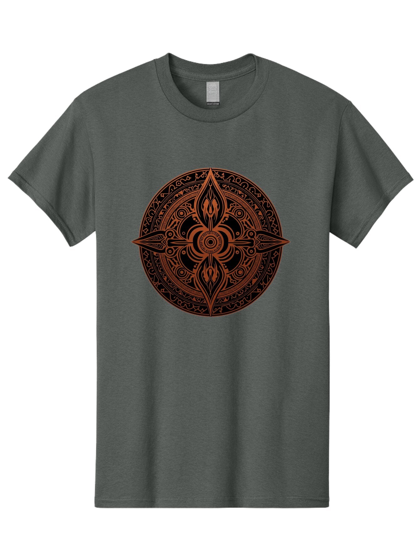 Tribal-Mandala Men'S Graphic Tee, 100% Cotton, Comfortable Casual Summer Wear, Machine Washable, Vintage Camera, Old Camera, Antique Camera, Black Camera, Classic Photography, Photography Equipment, Nostalgic Device, Film Camera, Camera Art Ban857 7