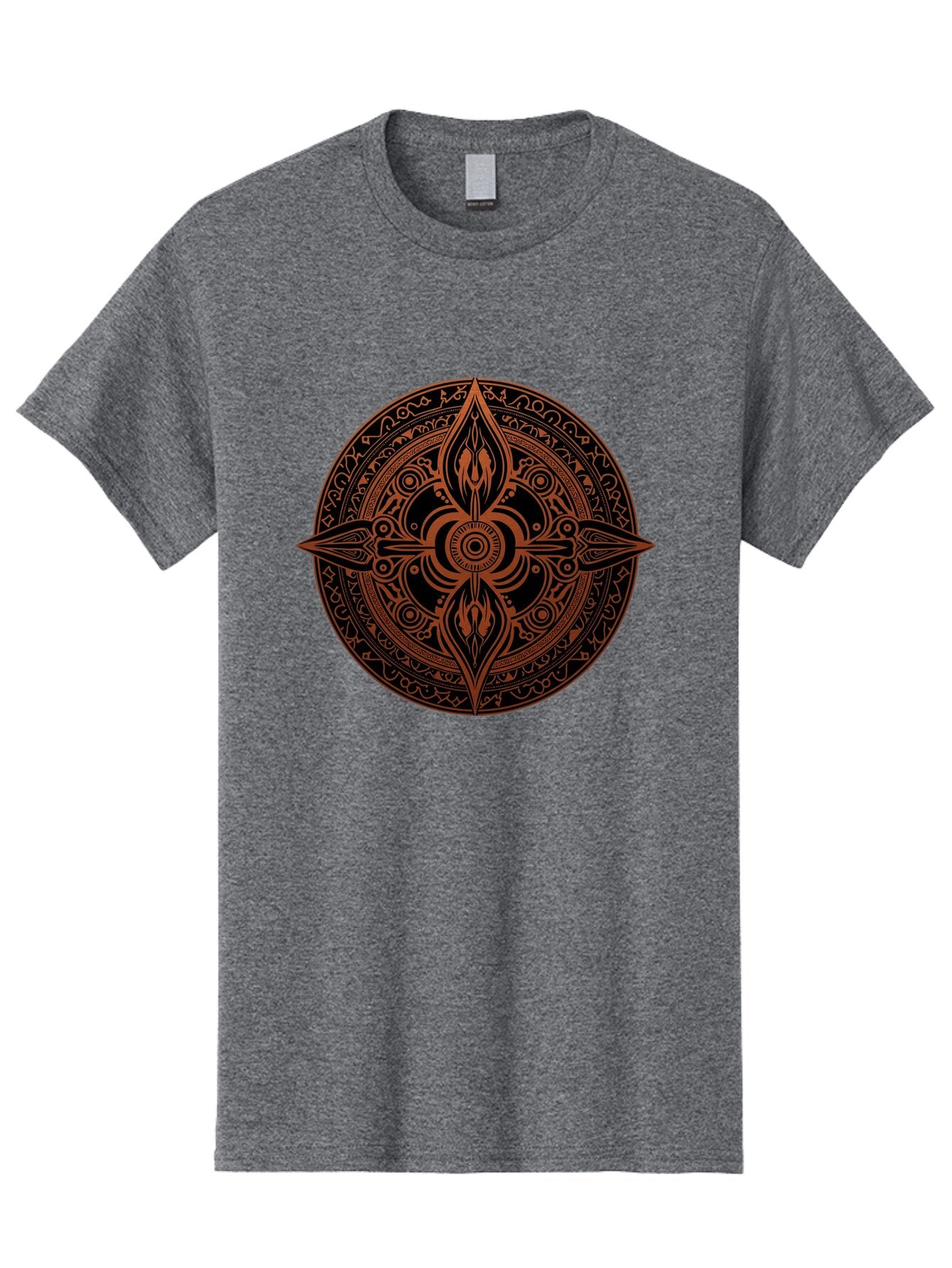 Tribal-Mandala Men'S Graphic Tee, 100% Cotton, Comfortable Casual Summer Wear, Machine Washable, Vintage Camera, Old Camera, Antique Camera, Black Camera, Classic Photography, Photography Equipment, Nostalgic Device, Film Camera, Camera Art Ban857