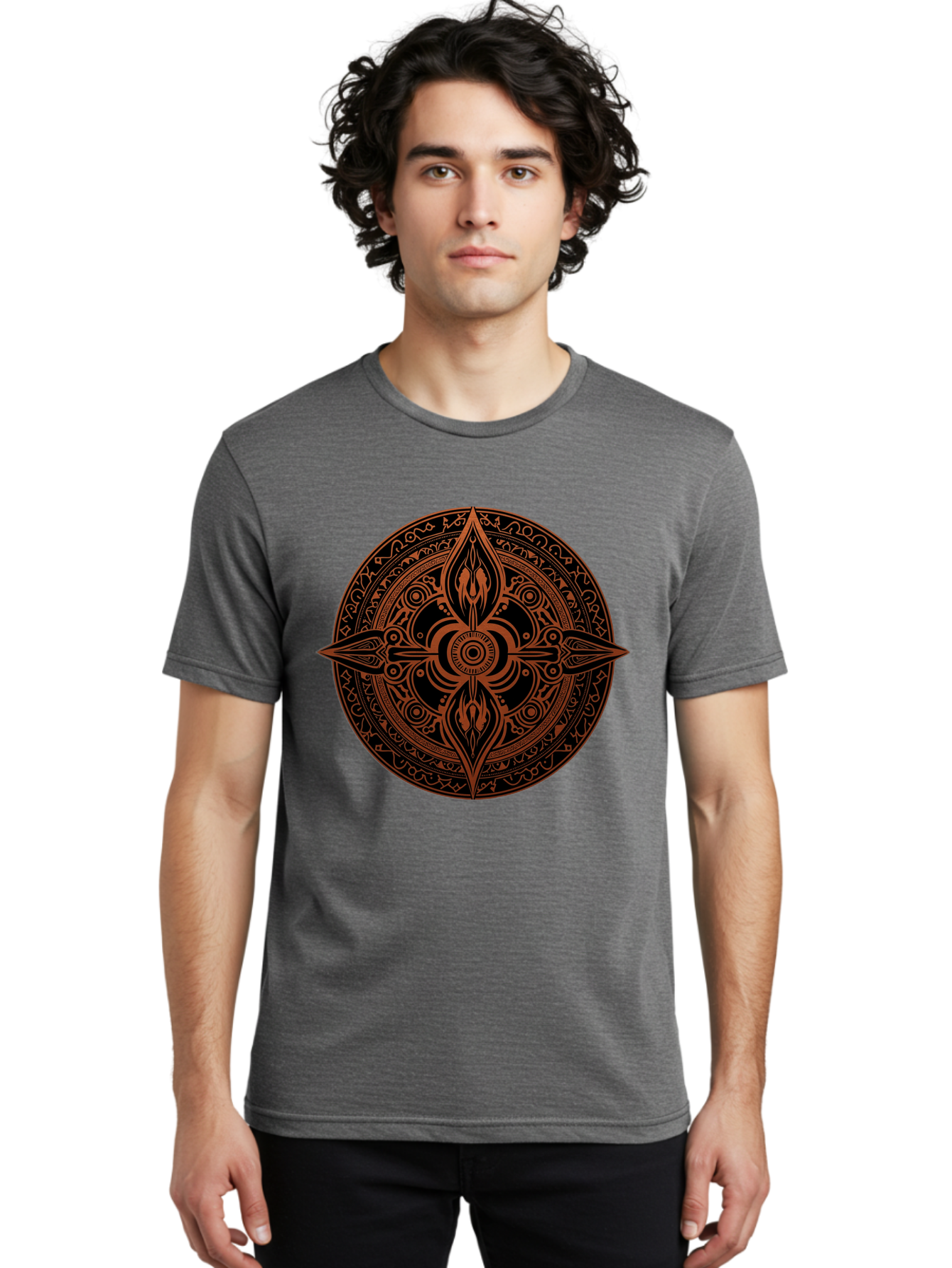 Tribal-Mandala Men'S Graphic Tee, 100% Cotton, Comfortable Casual Summer Wear, Machine Washable, Vintage Camera, Old Camera, Antique Camera, Black Camera, Classic Photography, Photography Equipment, Nostalgic Device, Film Camera, Camera Art Ban857 26