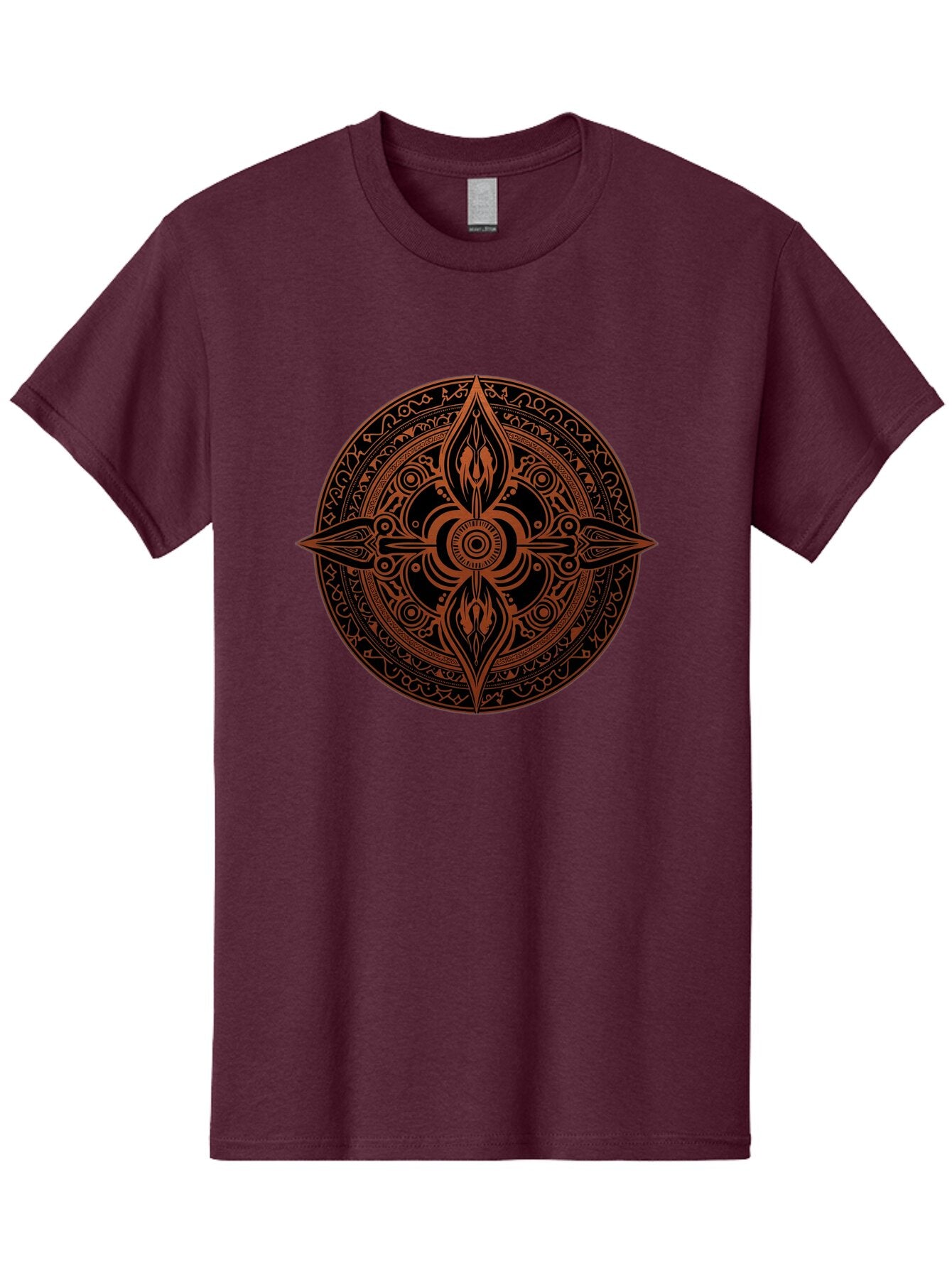 Tribal-Mandala Men'S Graphic Tee, 100% Cotton, Comfortable Casual Summer Wear, Machine Washable, Vintage Camera, Old Camera, Antique Camera, Black Camera, Classic Photography, Photography Equipment, Nostalgic Device, Film Camera, Camera Art Ban857 9