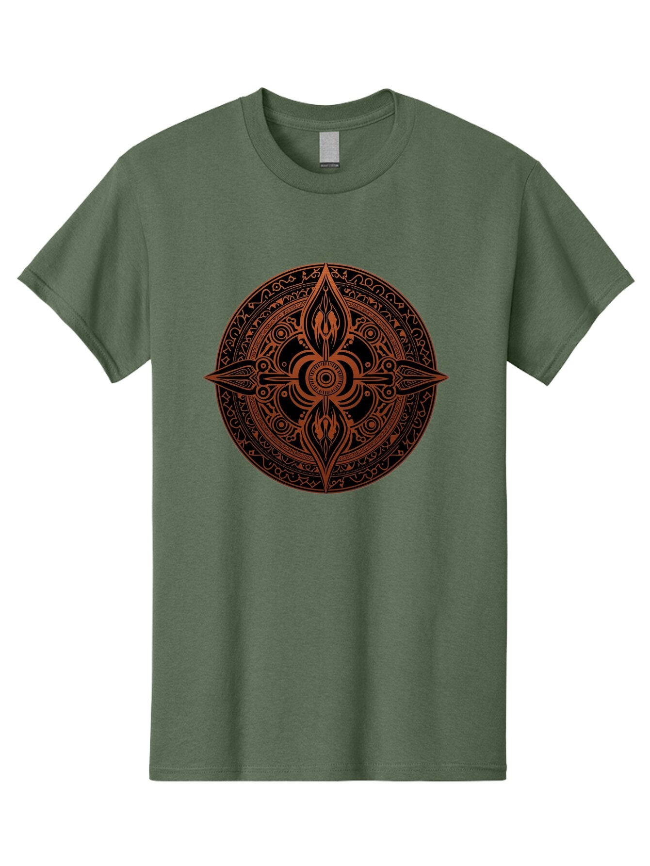 Tribal-Mandala Men'S Graphic Tee, 100% Cotton, Comfortable Casual Summer Wear, Machine Washable, Vintage Camera, Old Camera, Antique Camera, Black Camera, Classic Photography, Photography Equipment, Nostalgic Device, Film Camera, Camera Art Ban857 3
