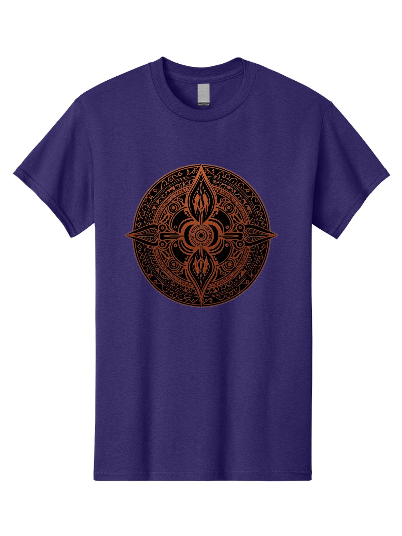 Tribal-Mandala Men'S Graphic Tee, 100% Cotton, Comfortable Casual Summer Wear, Machine Washable, Vintage Camera, Old Camera, Antique Camera, Black Camera, Classic Photography, Photography Equipment, Nostalgic Device, Film Camera, Camera Art Ban857 5