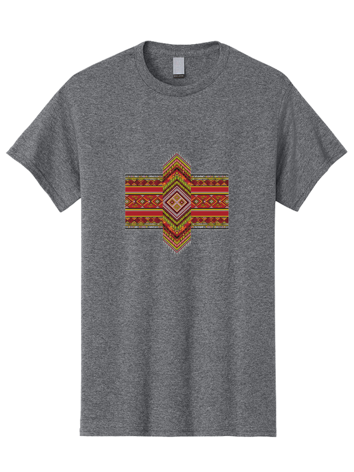 Tribal-Pattern-Cross Men'S Graphic Tee, 100% Cotton, Comfortable Casual Summer Wear, Machine Washable, Vintage Camera, Old Camera, Antique Camera, Black Camera, Classic Photography, Photography Equipment, Nostalgic Device, Film Camera, Ban858 8