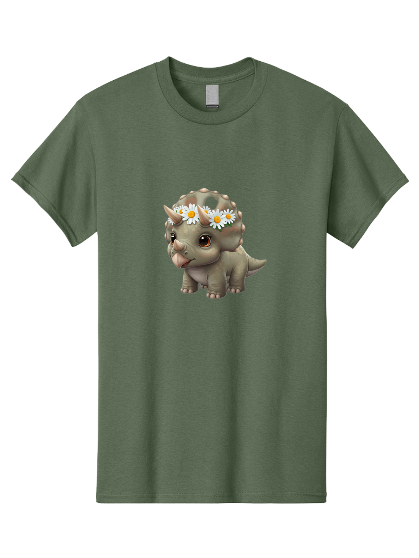 Triceratops-With-Daisies Men'S Graphic Tee, 100% Cotton, Comfortable Casual Summer Wear, Machine Washable, Vintage Camera, Old Camera, Antique Camera, Black Camera, Classic Photography, Photography Equipment, Nostalgic Device, Film Camera, Ban861 10