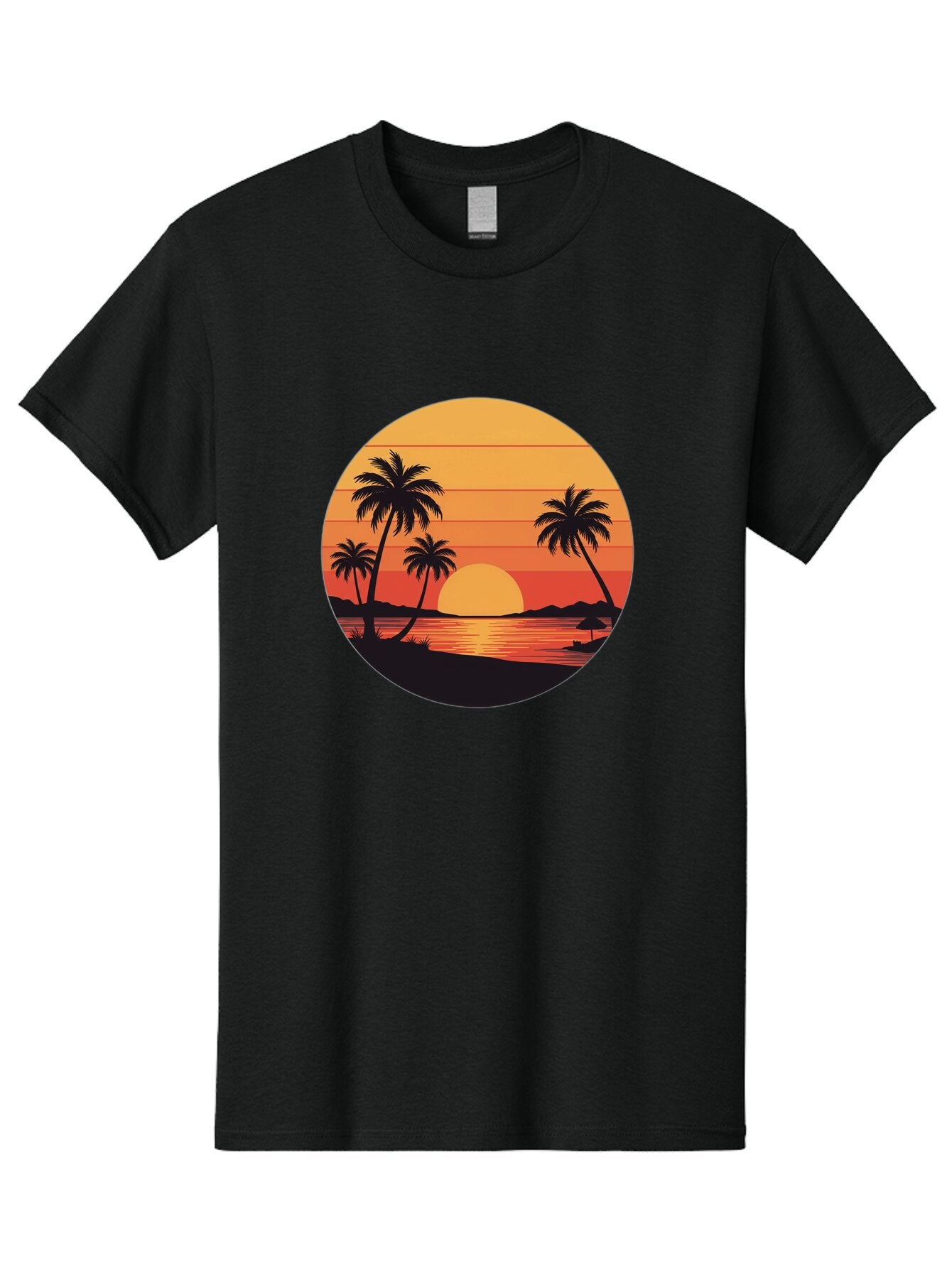 Tropical-Sunset Men'S Graphic Tee, 100% Cotton, Comfortable Casual Summer Wear, Machine Washable, Vintage Camera, Old Camera, Antique Camera, Black Camera, Classic Photography, Photography Equipment, Nostalgic Device, Film Camera, Camera Art Ban862 11