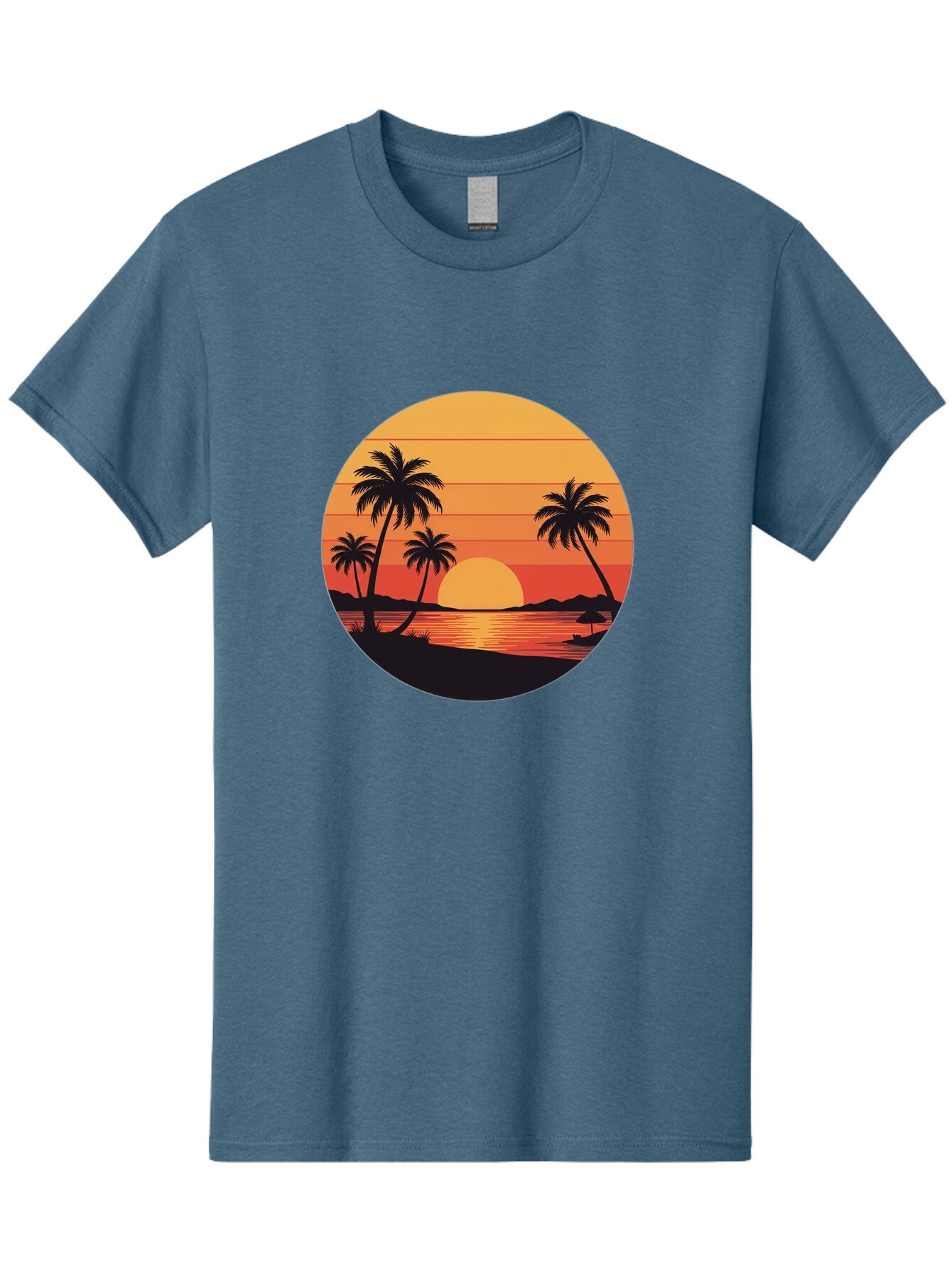 Tropical-Sunset Men'S Graphic Tee, 100% Cotton, Comfortable Casual Summer Wear, Machine Washable, Vintage Camera, Old Camera, Antique Camera, Black Camera, Classic Photography, Photography Equipment, Nostalgic Device, Film Camera, Camera Art Ban862 13