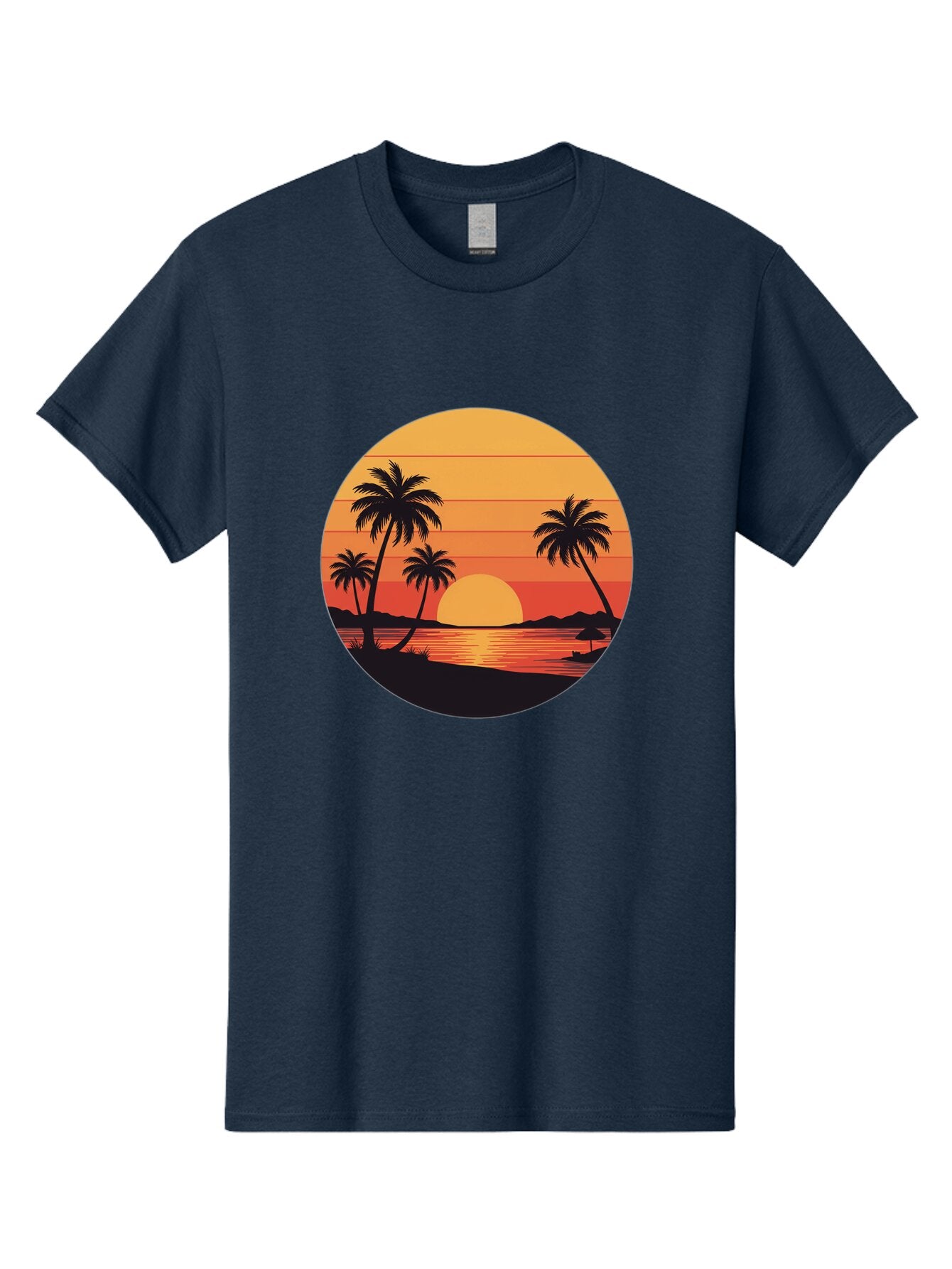 Tropical-Sunset Men'S Graphic Tee, 100% Cotton, Comfortable Casual Summer Wear, Machine Washable, Vintage Camera, Old Camera, Antique Camera, Black Camera, Classic Photography, Photography Equipment, Nostalgic Device, Film Camera, Camera Art Ban862 6