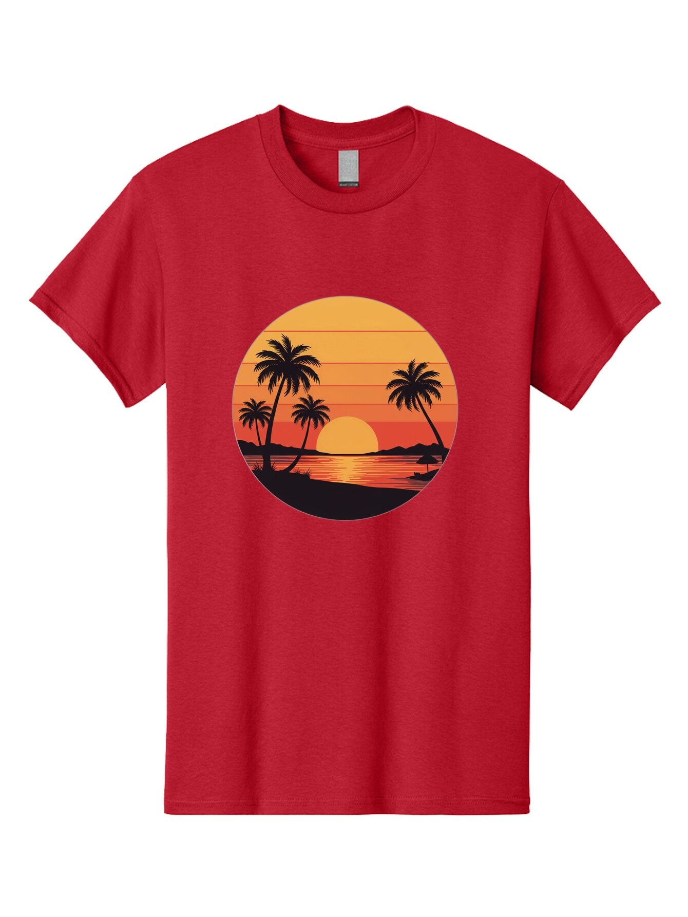 Tropical-Sunset Men'S Graphic Tee, 100% Cotton, Comfortable Casual Summer Wear, Machine Washable, Vintage Camera, Old Camera, Antique Camera, Black Camera, Classic Photography, Photography Equipment, Nostalgic Device, Film Camera, Camera Art Ban862 15