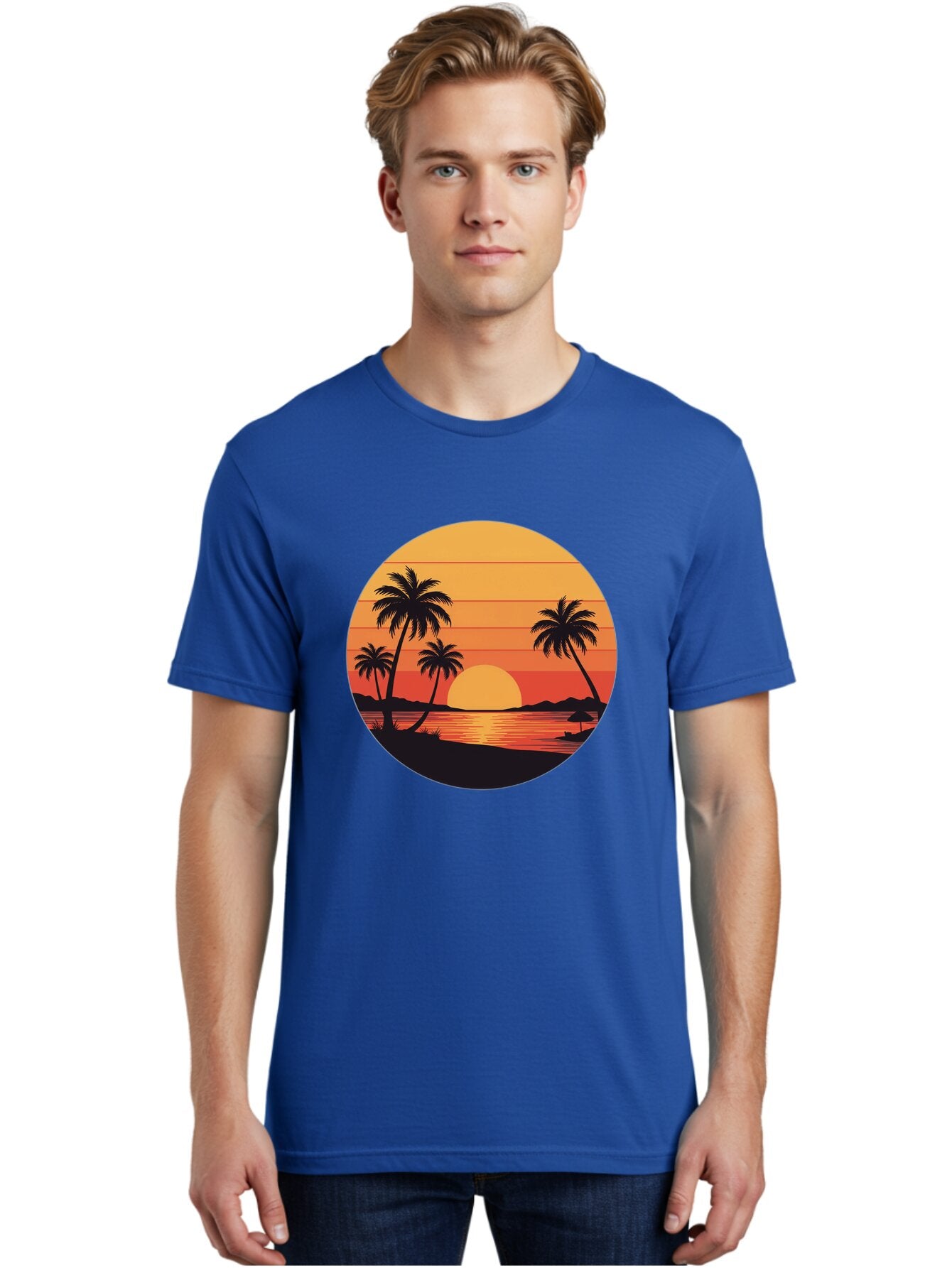Tropical-Sunset Men'S Graphic Tee, 100% Cotton, Comfortable Casual Summer Wear, Machine Washable, Vintage Camera, Old Camera, Antique Camera, Black Camera, Classic Photography, Photography Equipment, Nostalgic Device, Film Camera, Camera Art Ban862 17
