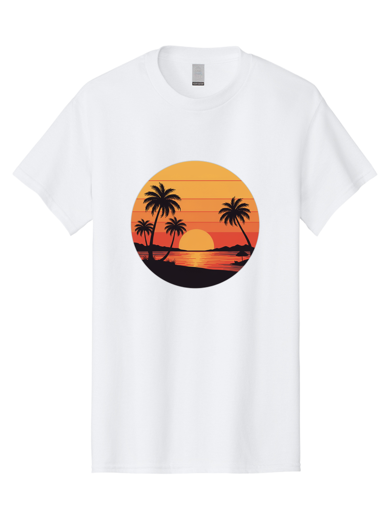 Tropical-Sunset Men'S Graphic Tee, 100% Cotton, Comfortable Casual Summer Wear, Machine Washable, Vintage Camera, Old Camera, Antique Camera, Black Camera, Classic Photography, Photography Equipment, Nostalgic Device, Film Camera, Camera Art Ban862 10
