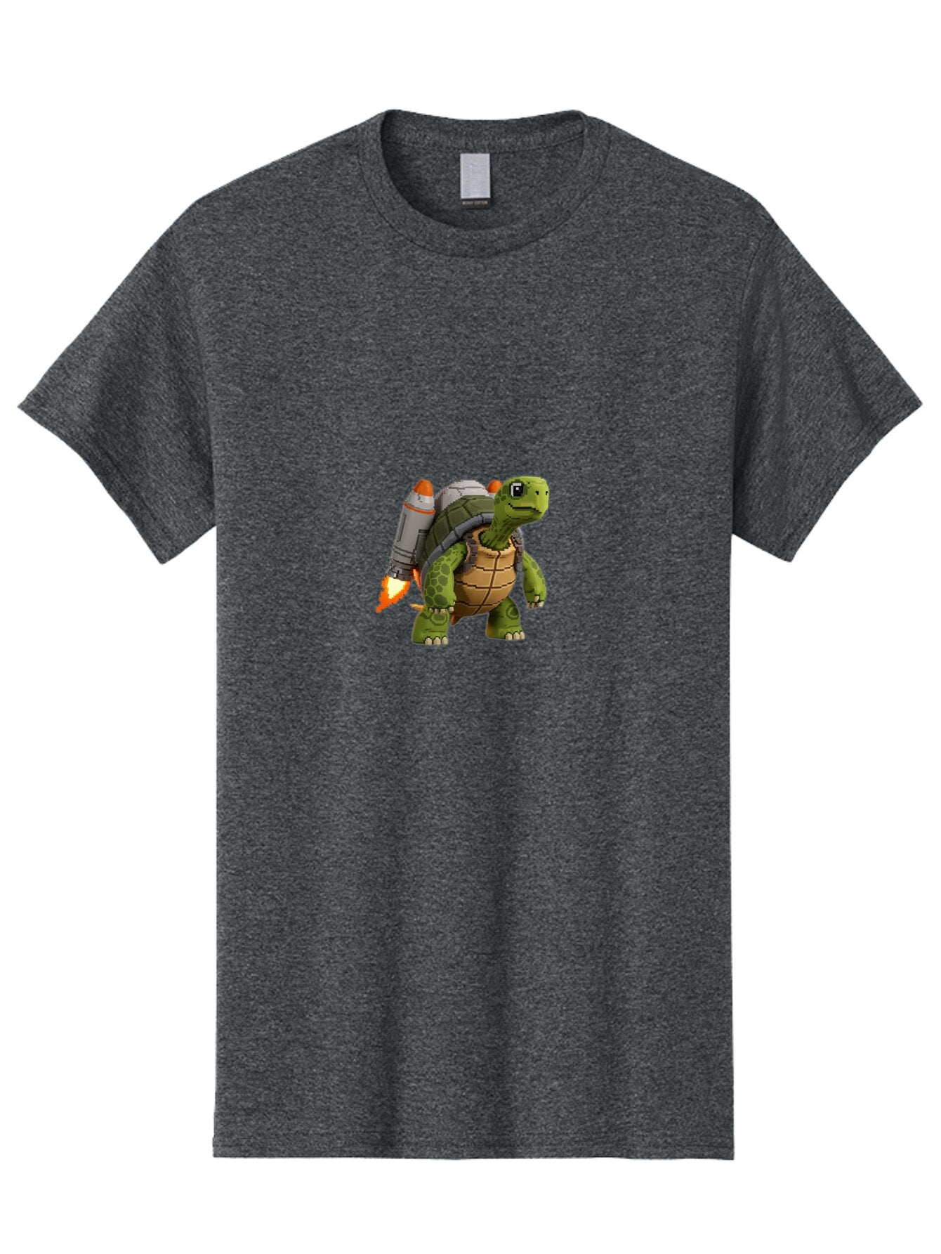 Turtle-Rocket-1 Men'S Graphic Tee, 100% Cotton, Comfortable Casual Summer Wear, Machine Washable, Vintage Camera, Old Camera, Antique Camera, Black Camera, Classic Photography, Photography Equipment, Nostalgic Device, Film Camera, Camera Art Ban867