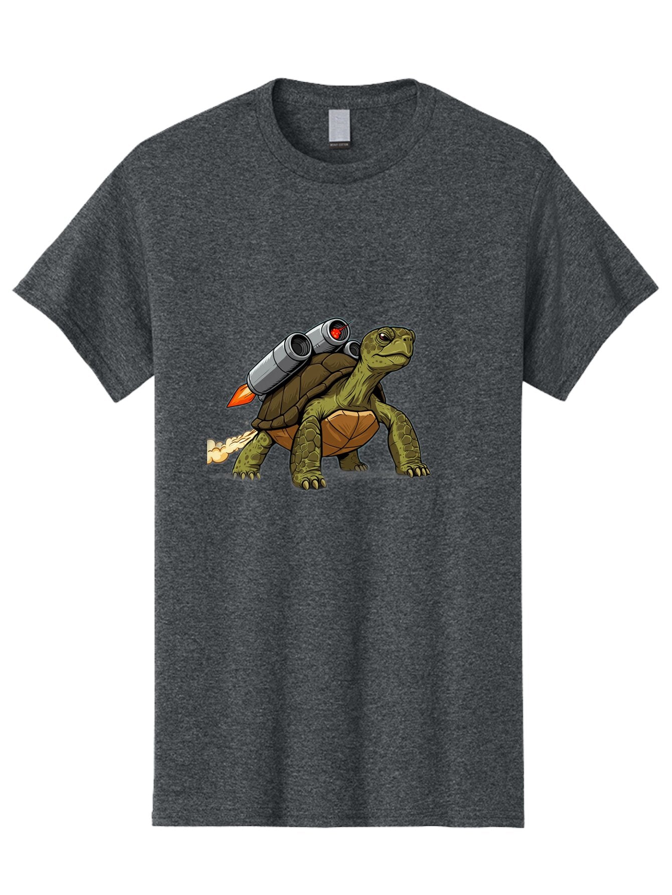 Turtle-Rocket-2 Men'S Graphic Tee, 100% Cotton, Comfortable Casual Summer Wear, Machine Washable, Vintage Camera, Old Camera, Antique Camera, Black Camera, Classic Photography, Photography Equipment, Nostalgic Device, Film Camera, Camera Art Ban868 5