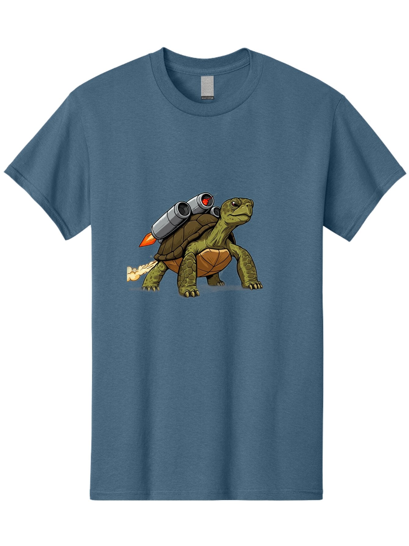 Turtle-Rocket-2 Men'S Graphic Tee, 100% Cotton, Comfortable Casual Summer Wear, Machine Washable, Vintage Camera, Old Camera, Antique Camera, Black Camera, Classic Photography, Photography Equipment, Nostalgic Device, Film Camera, Camera Art Ban868 7