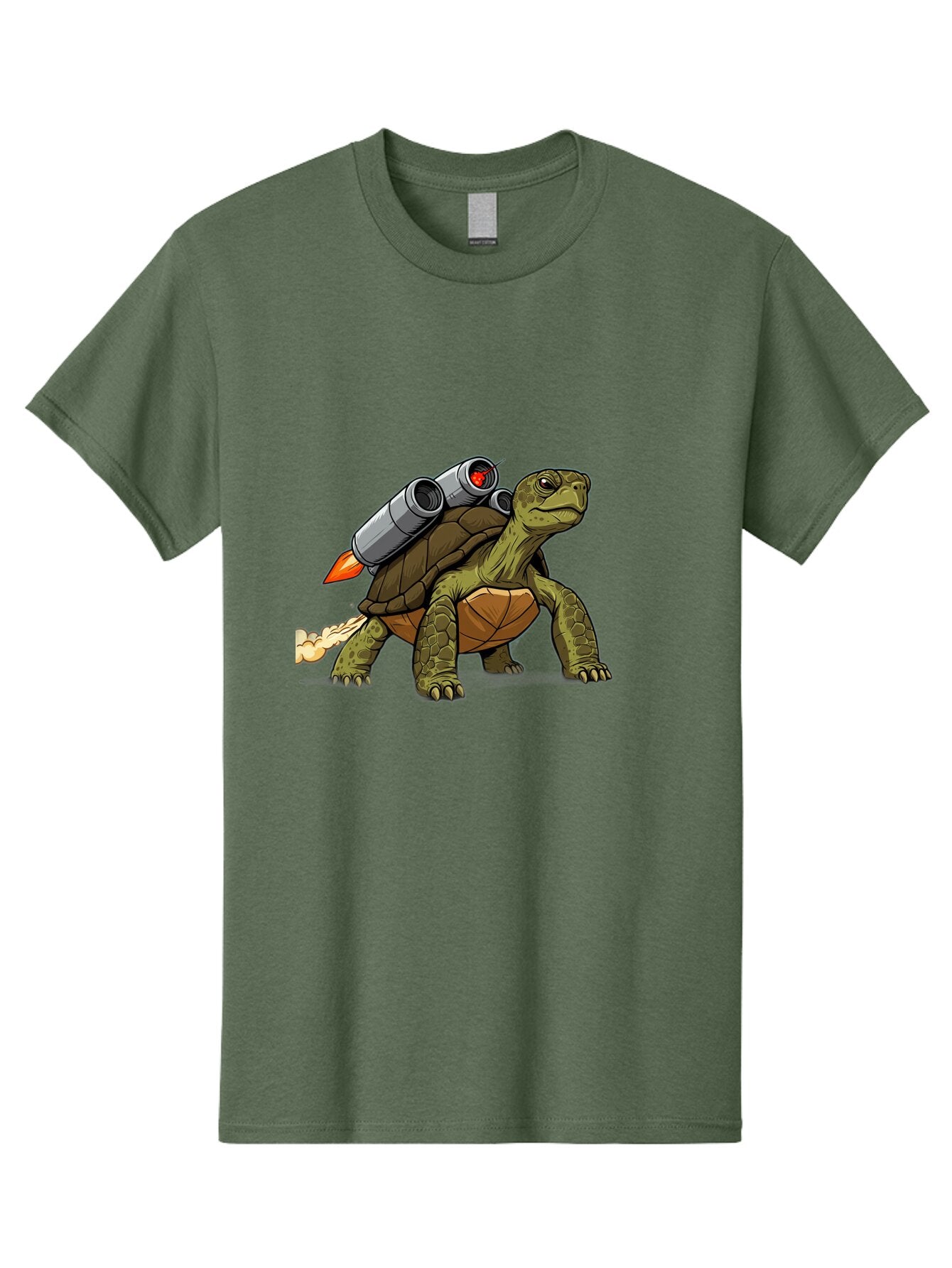 Turtle-Rocket-2 Men'S Graphic Tee, 100% Cotton, Comfortable Casual Summer Wear, Machine Washable, Vintage Camera, Old Camera, Antique Camera, Black Camera, Classic Photography, Photography Equipment, Nostalgic Device, Film Camera, Camera Art Ban868 3