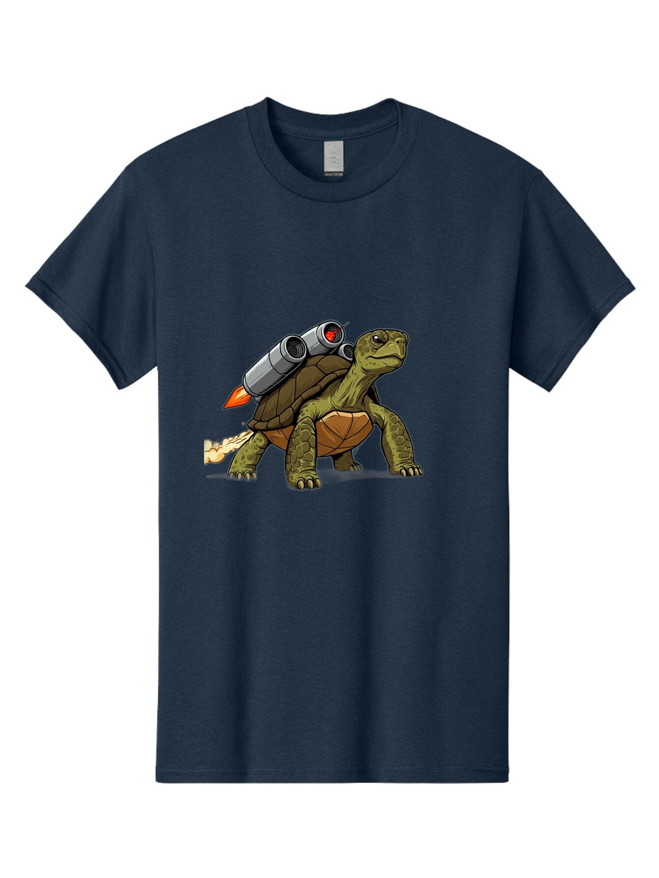 Turtle-Rocket-2 Men'S Graphic Tee, 100% Cotton, Comfortable Casual Summer Wear, Machine Washable, Vintage Camera, Old Camera, Antique Camera, Black Camera, Classic Photography, Photography Equipment, Nostalgic Device, Film Camera, Camera Art Ban868 13