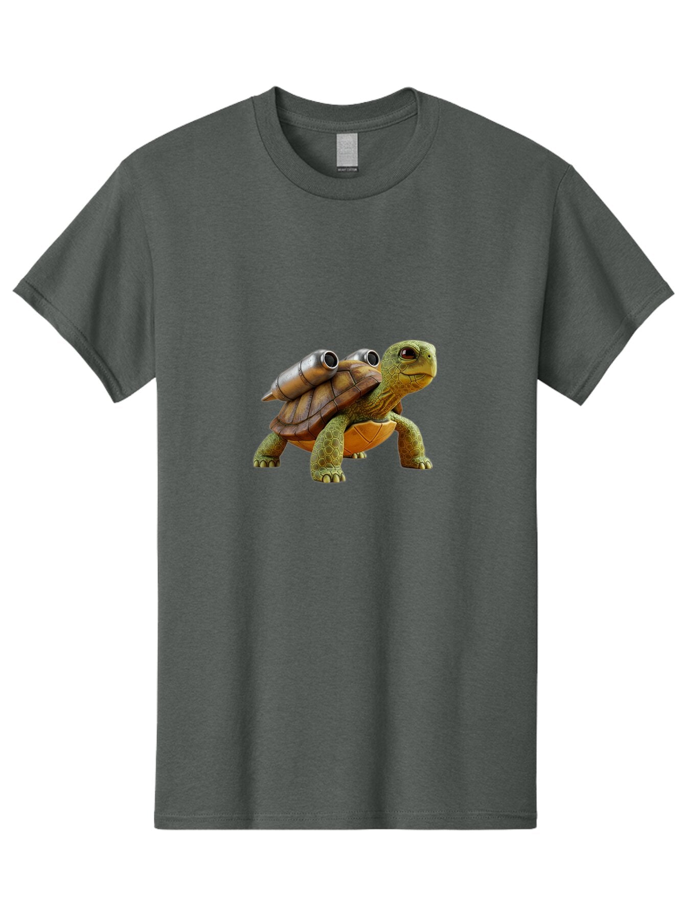Turtle-With-Cannons Men'S Graphic Tee, 100% Cotton, Comfortable Casual Summer Wear, Machine Washable, Vintage Camera, Old Camera, Antique Camera, Black Camera, Classic Photography, Photography Equipment, Nostalgic Device, Film Camera, Ban870 5