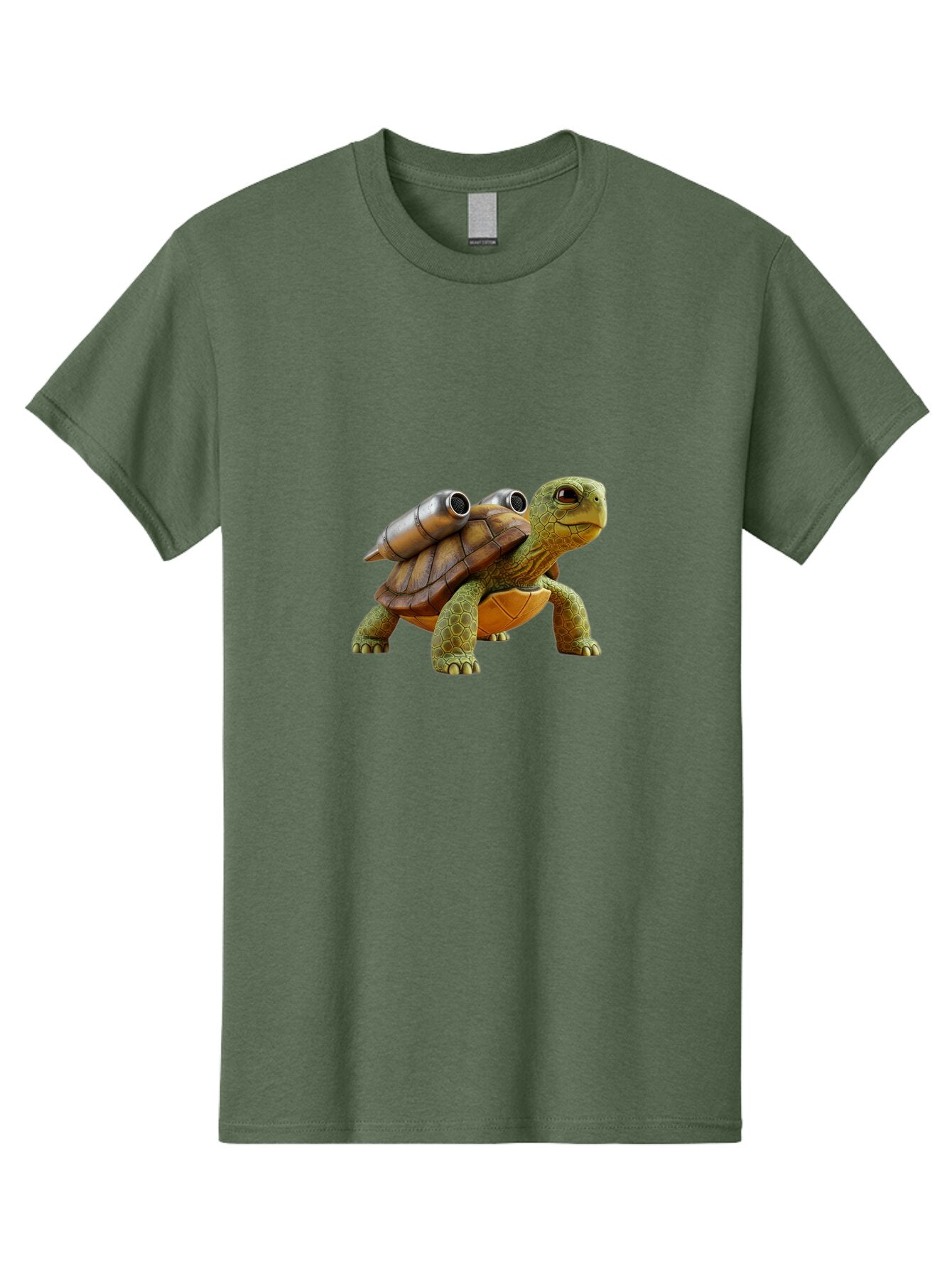 Turtle-With-Cannons Men'S Graphic Tee, 100% Cotton, Comfortable Casual Summer Wear, Machine Washable, Vintage Camera, Old Camera, Antique Camera, Black Camera, Classic Photography, Photography Equipment, Nostalgic Device, Film Camera, Ban870 12