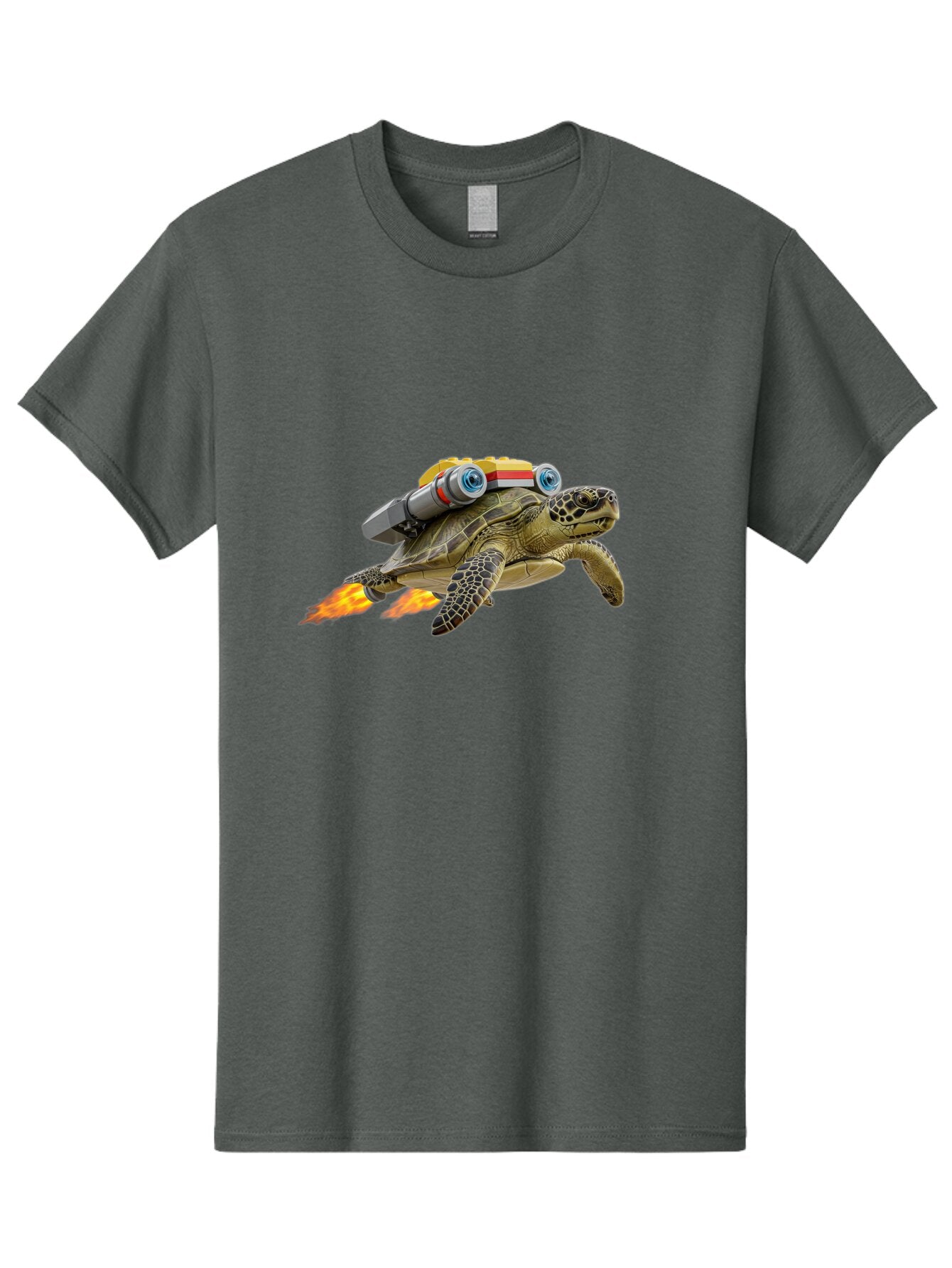 Turtle-With-Jetpack Men'S Graphic Tee, 100% Cotton, Comfortable Casual Summer Wear, Machine Washable, Vintage Camera, Old Camera, Antique Camera, Black Camera, Classic Photography, Photography Equipment, Nostalgic Device, Film Camera, Ban871 4