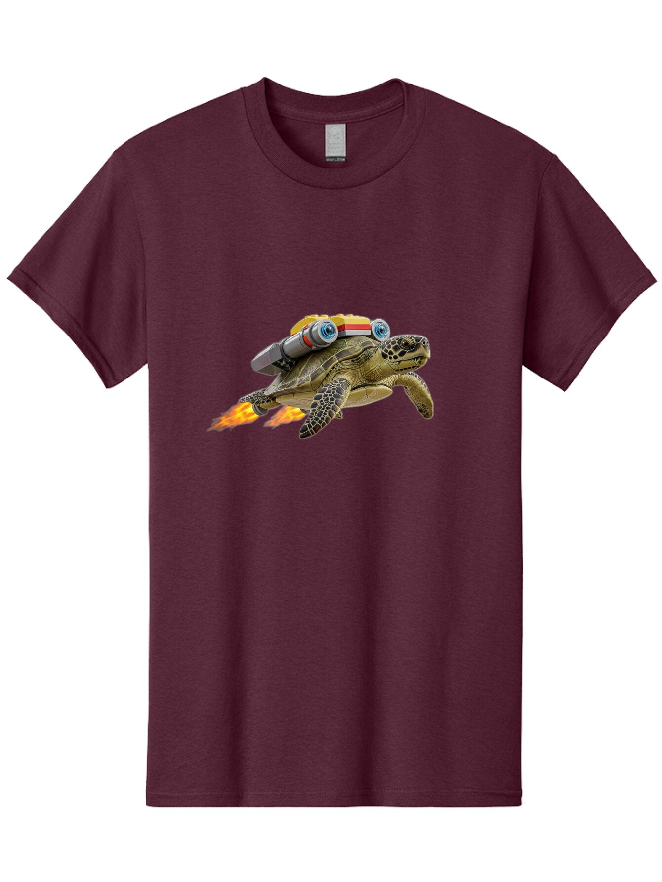 Turtle-With-Jetpack Men'S Graphic Tee, 100% Cotton, Comfortable Casual Summer Wear, Machine Washable, Vintage Camera, Old Camera, Antique Camera, Black Camera, Classic Photography, Photography Equipment, Nostalgic Device, Film Camera, Ban871 11