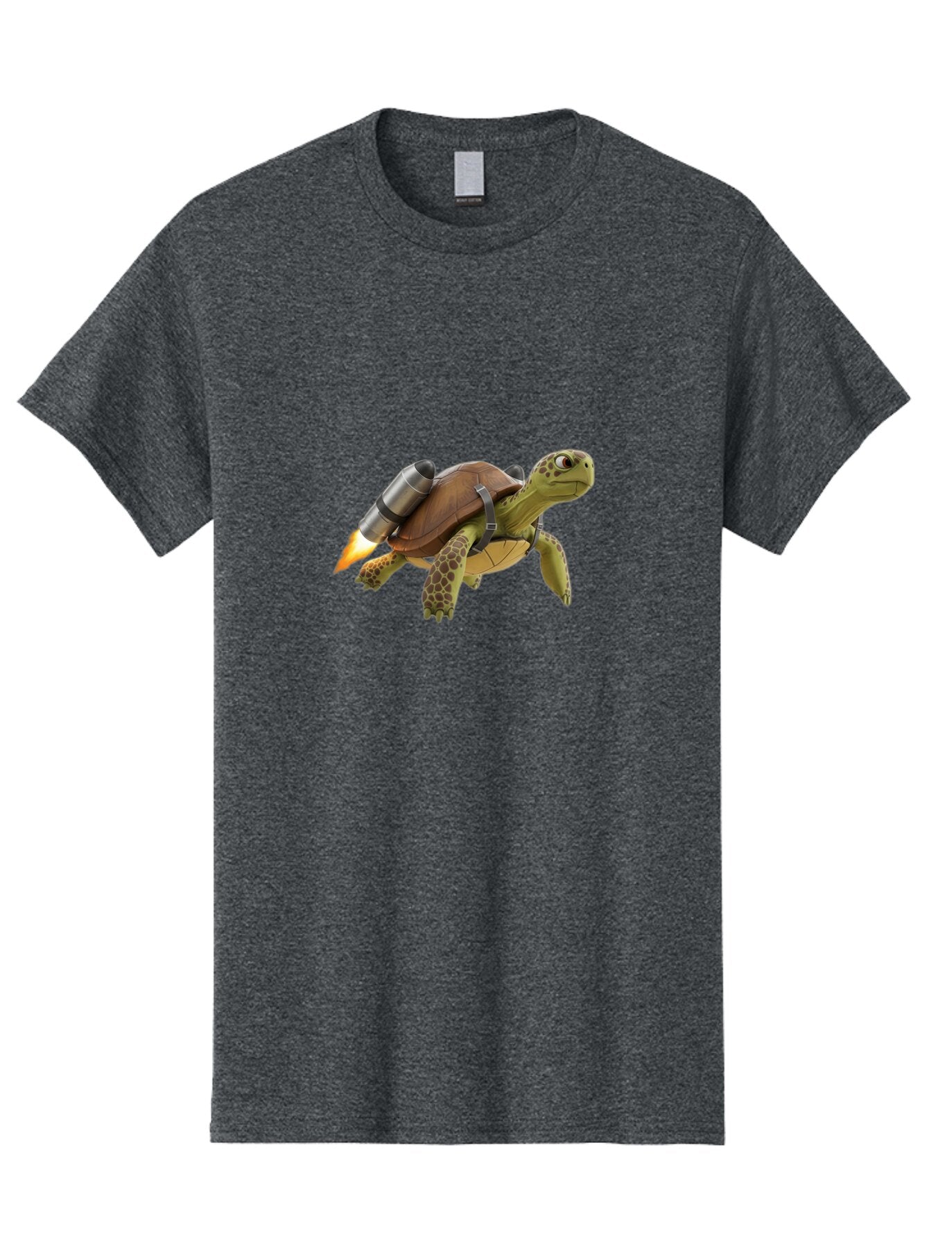 Turtle-With-Rocket-Pack-1 Men'S Graphic Tee, 100% Cotton, Comfortable Casual Summer Wear, Machine Washable, Vintage Camera, Old Camera, Antique Camera, Black Camera, Classic Photography, Photography Equipment, Nostalgic Device, Film Camera, Ban872 13