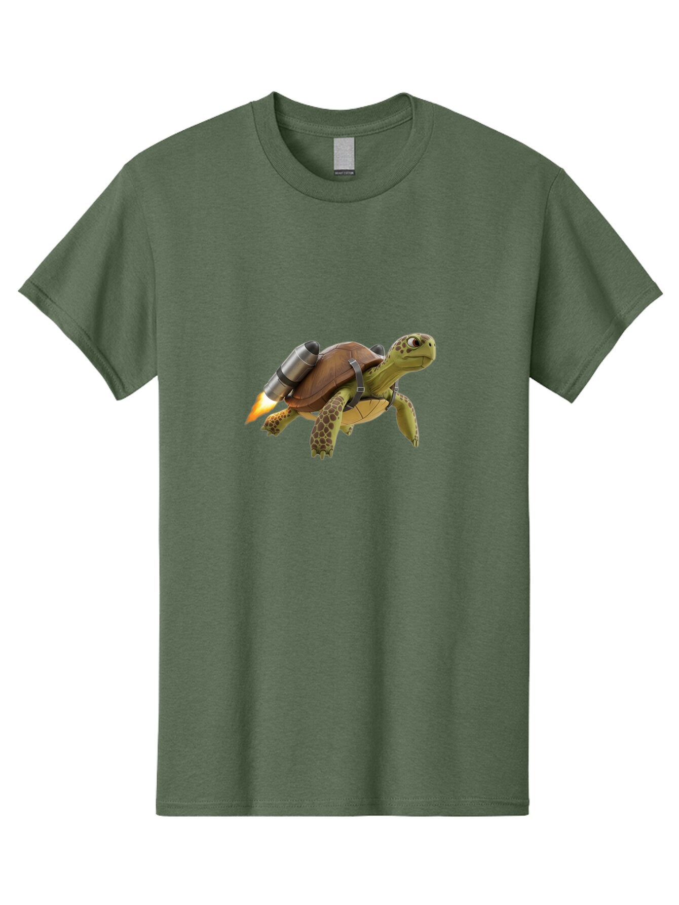 Turtle-With-Rocket-Pack-1 Men'S Graphic Tee, 100% Cotton, Comfortable Casual Summer Wear, Machine Washable, Vintage Camera, Old Camera, Antique Camera, Black Camera, Classic Photography, Photography Equipment, Nostalgic Device, Film Camera, Ban872 12