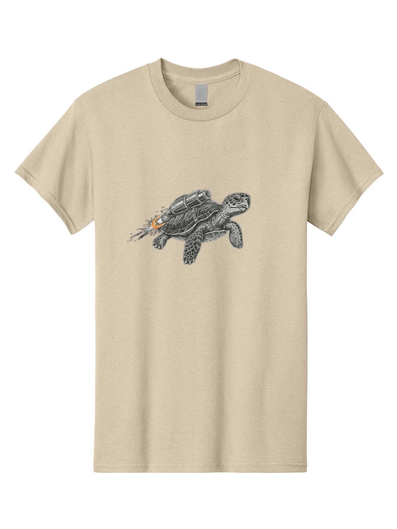 Turtle-With-Rocket-Pack-2 Men'S Graphic Tee, 100% Cotton, Comfortable Casual Summer Wear, Machine Washable, Vintage Camera, Old Camera, Antique Camera, Black Camera, Classic Photography, Photography Equipment, Nostalgic Device, Film Camera, Ban873 14
