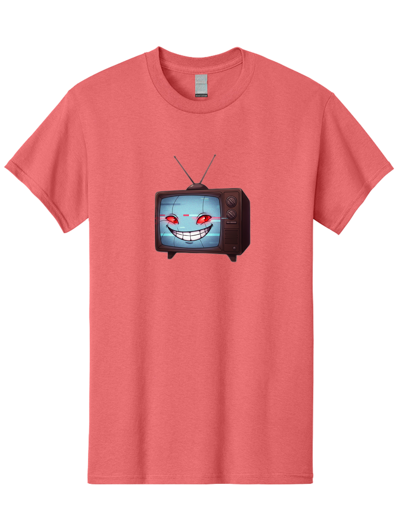 Tv-With-Creepy-Face Men'S Graphic Tee, 100% Cotton, Comfortable Casual Summer Wear, Machine Washable, Vintage Camera, Old Camera, Antique Camera, Black Camera, Classic Photography, Photography Equipment, Nostalgic Device, Film Camera, Ban877 15