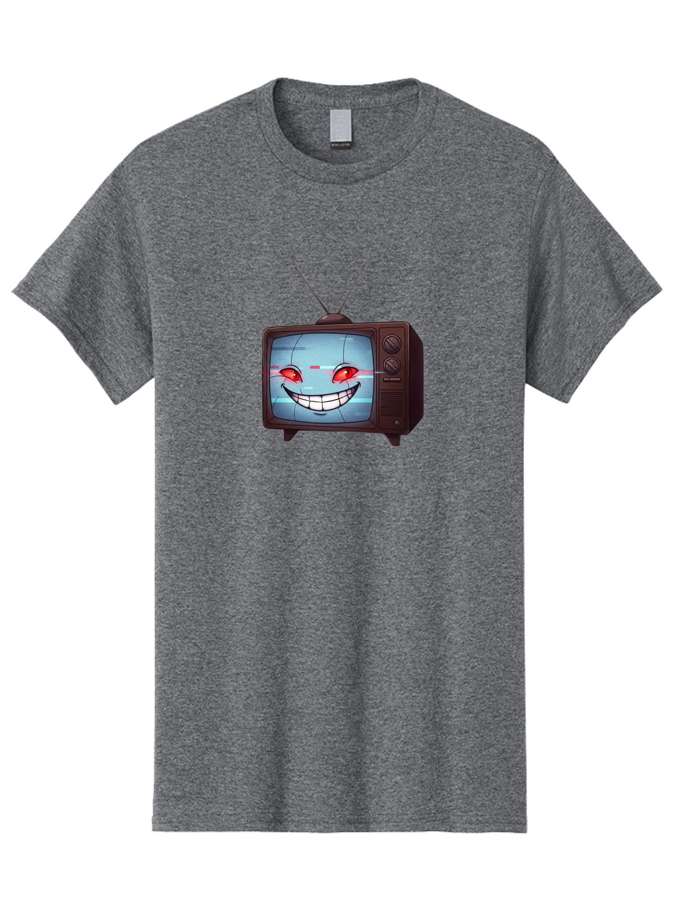 Tv-With-Creepy-Face Men'S Graphic Tee, 100% Cotton, Comfortable Casual Summer Wear, Machine Washable, Vintage Camera, Old Camera, Antique Camera, Black Camera, Classic Photography, Photography Equipment, Nostalgic Device, Film Camera, Ban877 12