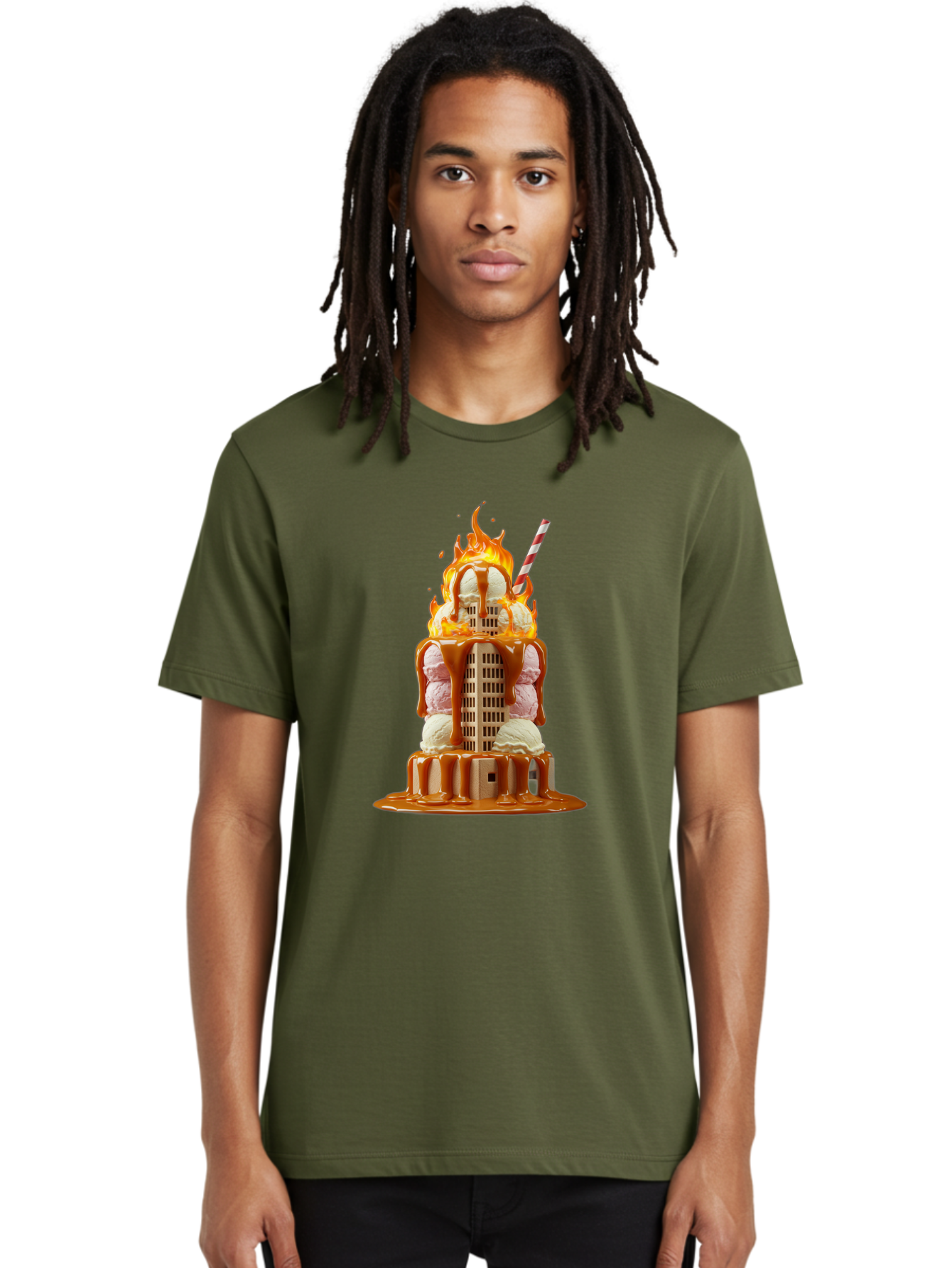 Twin-Towers-Ice-Cream Men'S Graphic Tee, 100% Cotton, Comfortable Casual Summer Wear, Machine Washable, Vintage Camera, Old Camera, Antique Camera, Black Camera, Classic Photography, Photography Equipment, Nostalgic Device, Film Camera, Ban878 21