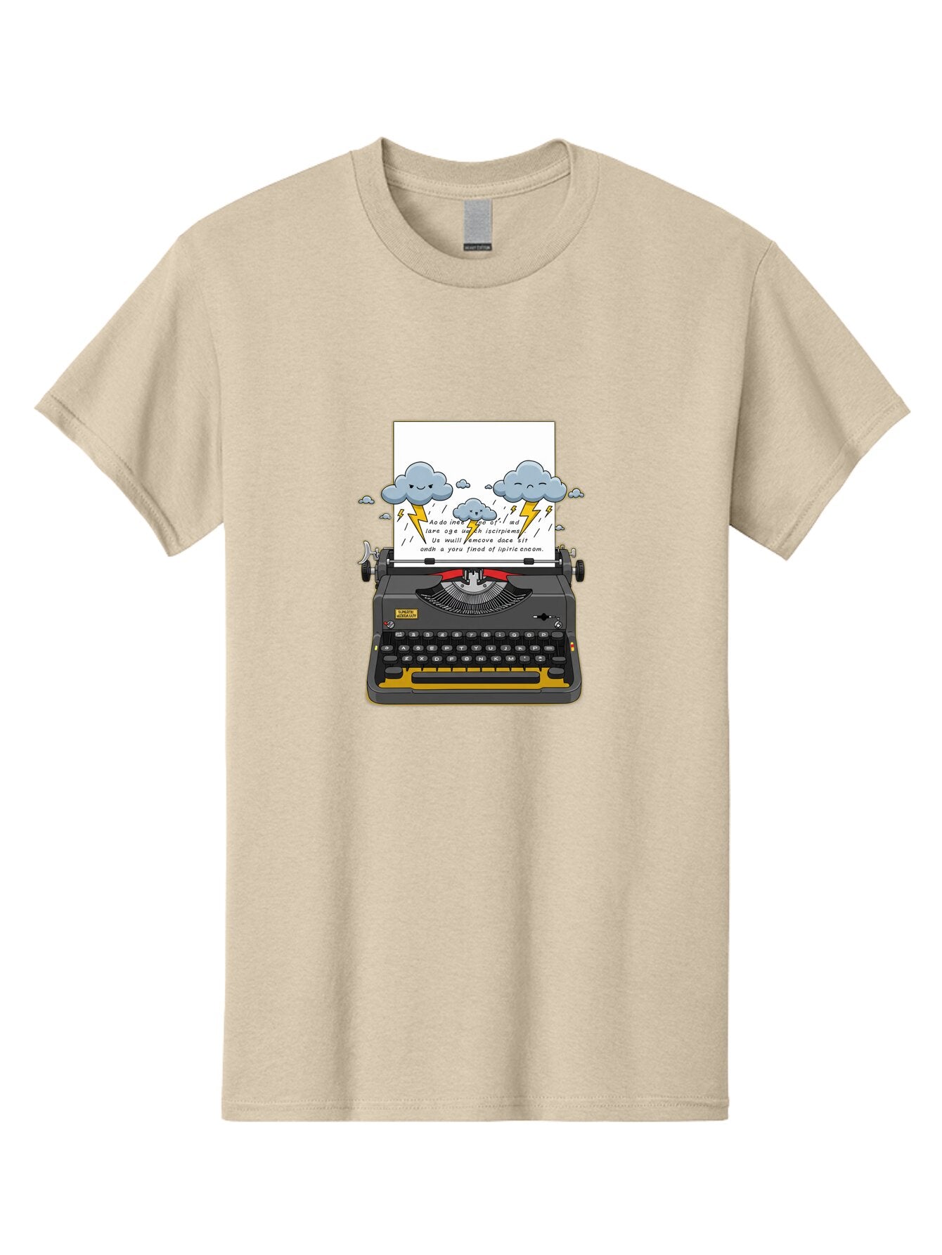 Typewriter-Storm Men'S Graphic Tee, 100% Cotton, Comfortable Casual Summer Wear, Machine Washable, Vintage Camera, Old Camera, Antique Camera, Black Camera, Classic Photography, Photography Equipment, Nostalgic Device, Film Camera, Camera Art Ban880 14