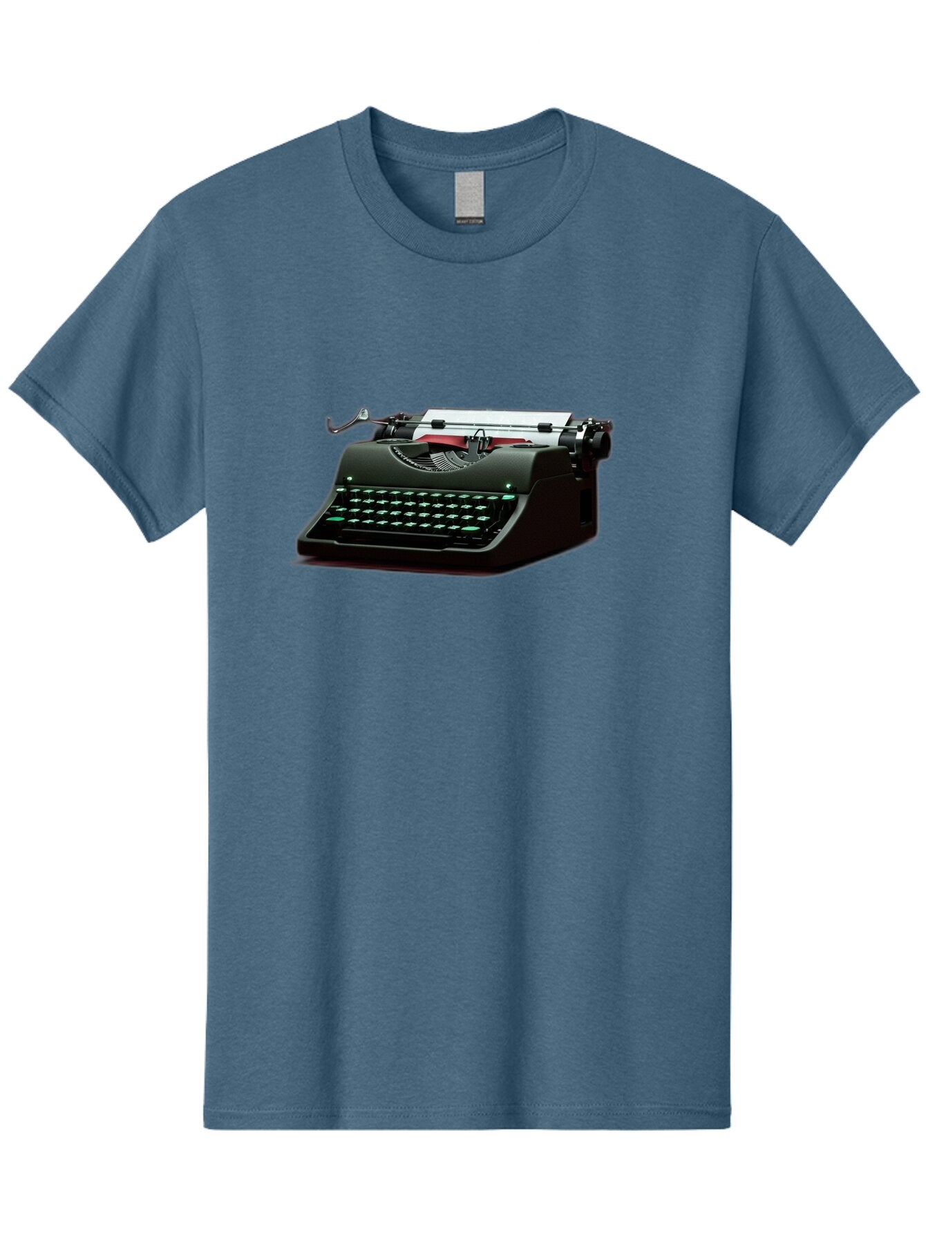 Typewriter Men'S Graphic Tee, 100% Cotton, Comfortable Casual Summer Wear, Machine Washable, Vintage Camera, Old Camera, Antique Camera, Black Camera, Classic Photography, Photography Equipment, Nostalgic Device, Film Camera, Camera Art Ban881 10