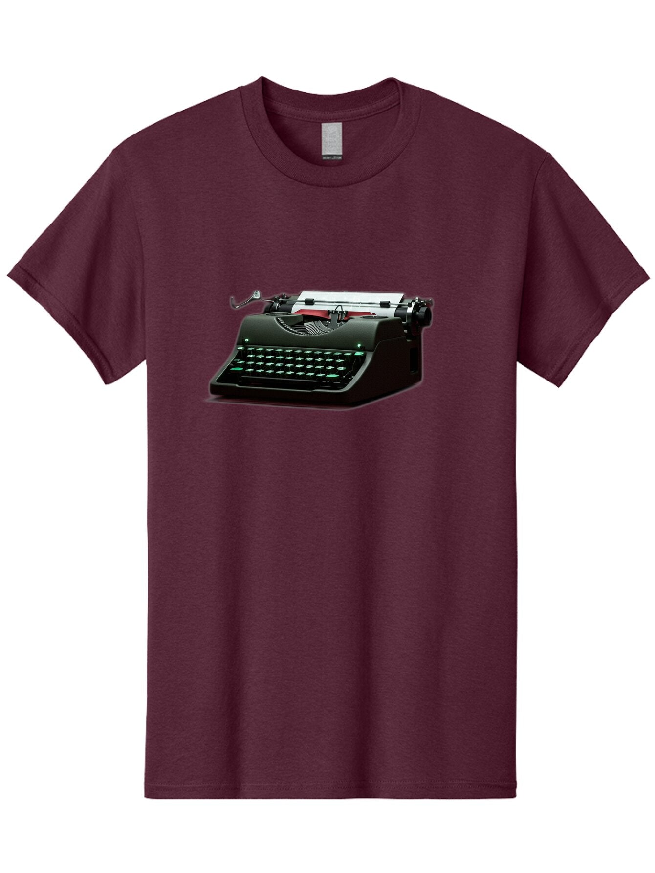 Typewriter Men'S Graphic Tee, 100% Cotton, Comfortable Casual Summer Wear, Machine Washable, Vintage Camera, Old Camera, Antique Camera, Black Camera, Classic Photography, Photography Equipment, Nostalgic Device, Film Camera, Camera Art Ban881 9