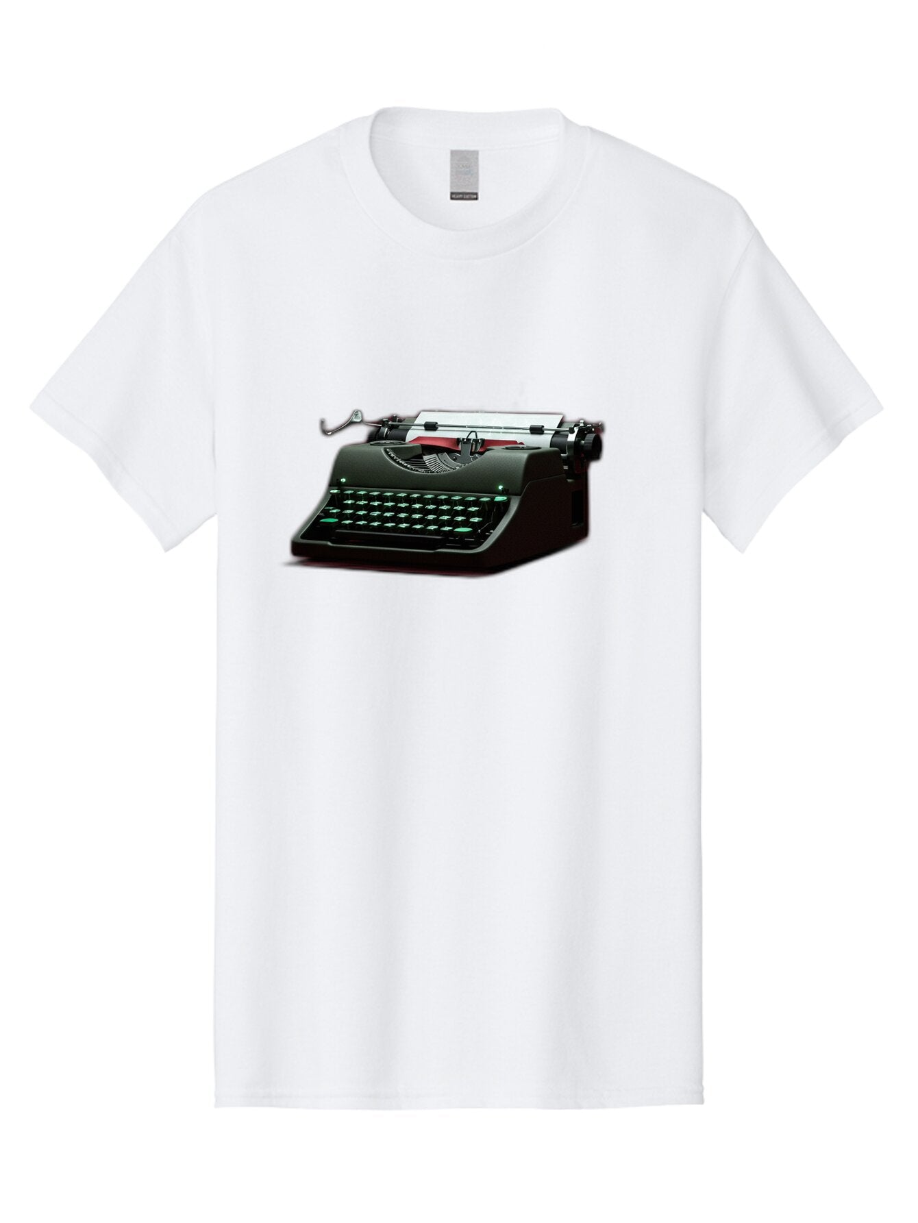 Typewriter Men'S Graphic Tee, 100% Cotton, Comfortable Casual Summer Wear, Machine Washable, Vintage Camera, Old Camera, Antique Camera, Black Camera, Classic Photography, Photography Equipment, Nostalgic Device, Film Camera, Camera Art Ban881 15