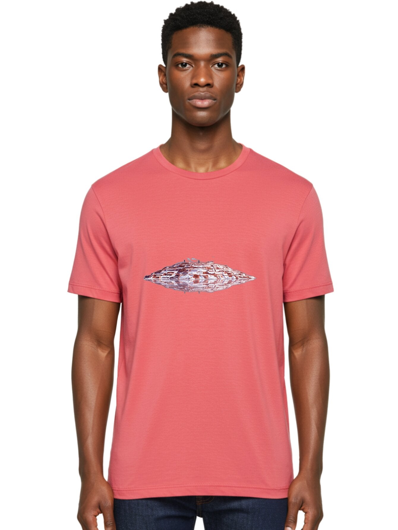Ufo-Spaceship Men'S Graphic Tee, 100% Cotton, Comfortable Casual Summer Wear, Machine Washable, Vintage Camera, Old Camera, Antique Camera, Black Camera, Classic Photography, Photography Equipment, Nostalgic Device, Film Camera, Camera Art Ban883 30