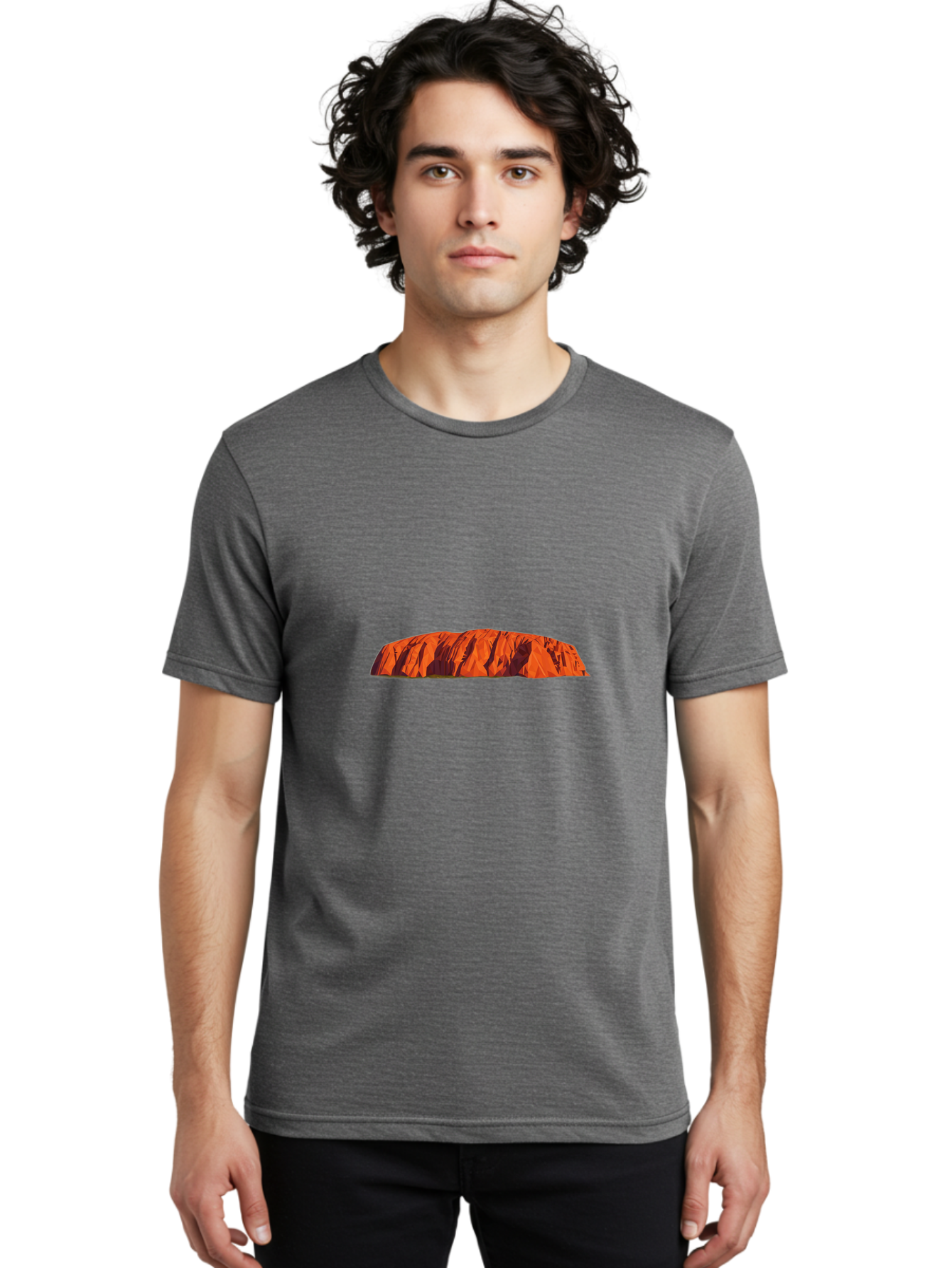 Uluru-Rock Men'S Graphic Tee, 100% Cotton, Comfortable Casual Summer Wear, Machine Washable, Vintage Camera, Old Camera, Antique Camera, Black Camera, Classic Photography, Photography Equipment, Nostalgic Device, Film Camera, Camera Art Ban885 25