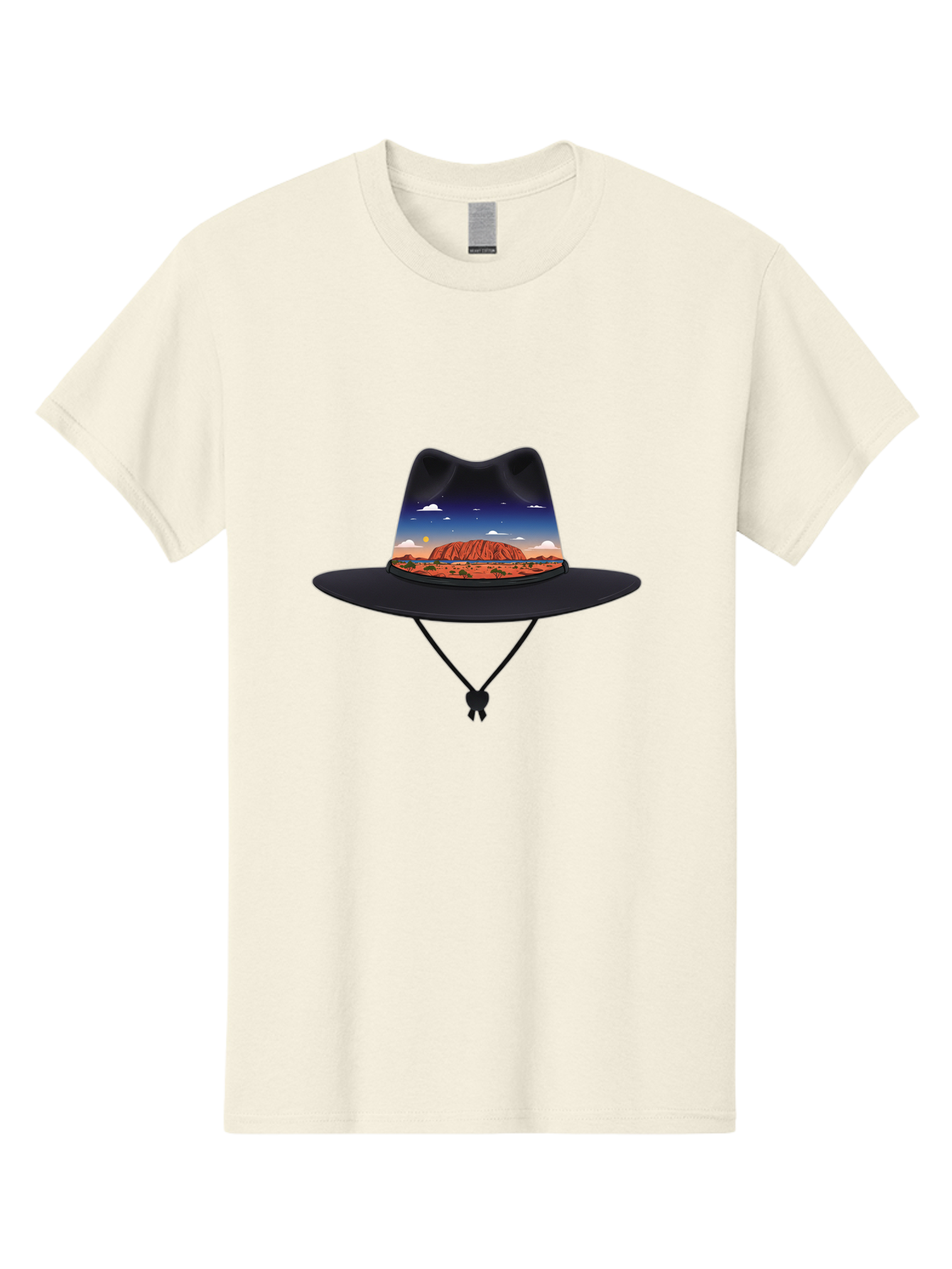 Uluru-Sunset-Hat Men'S Graphic Tee, 100% Cotton, Comfortable Casual Summer Wear, Machine Washable, Vintage Camera, Old Camera, Antique Camera, Black Camera, Classic Photography, Photography Equipment, Nostalgic Device, Film Camera, Camera Art Ban886 8