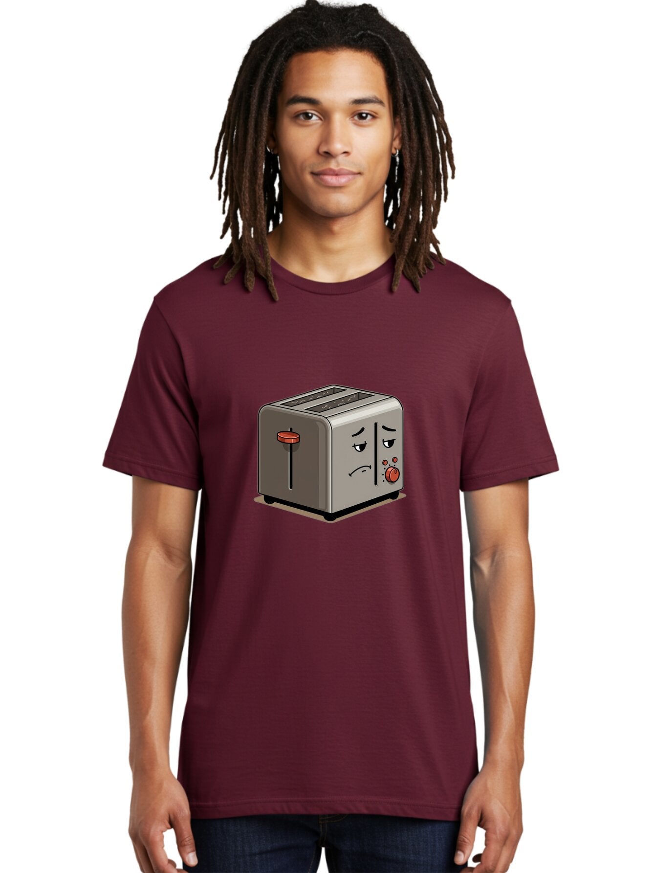 Unhappy-Toaster-1 Men'S Graphic Tee, 100% Cotton, Comfortable Casual Summer Wear, Machine Washable, Vintage Camera, Old Camera, Antique Camera, Black Camera, Classic Photography, Photography Equipment, Nostalgic Device, Film Camera, Camera Art Ban889 25