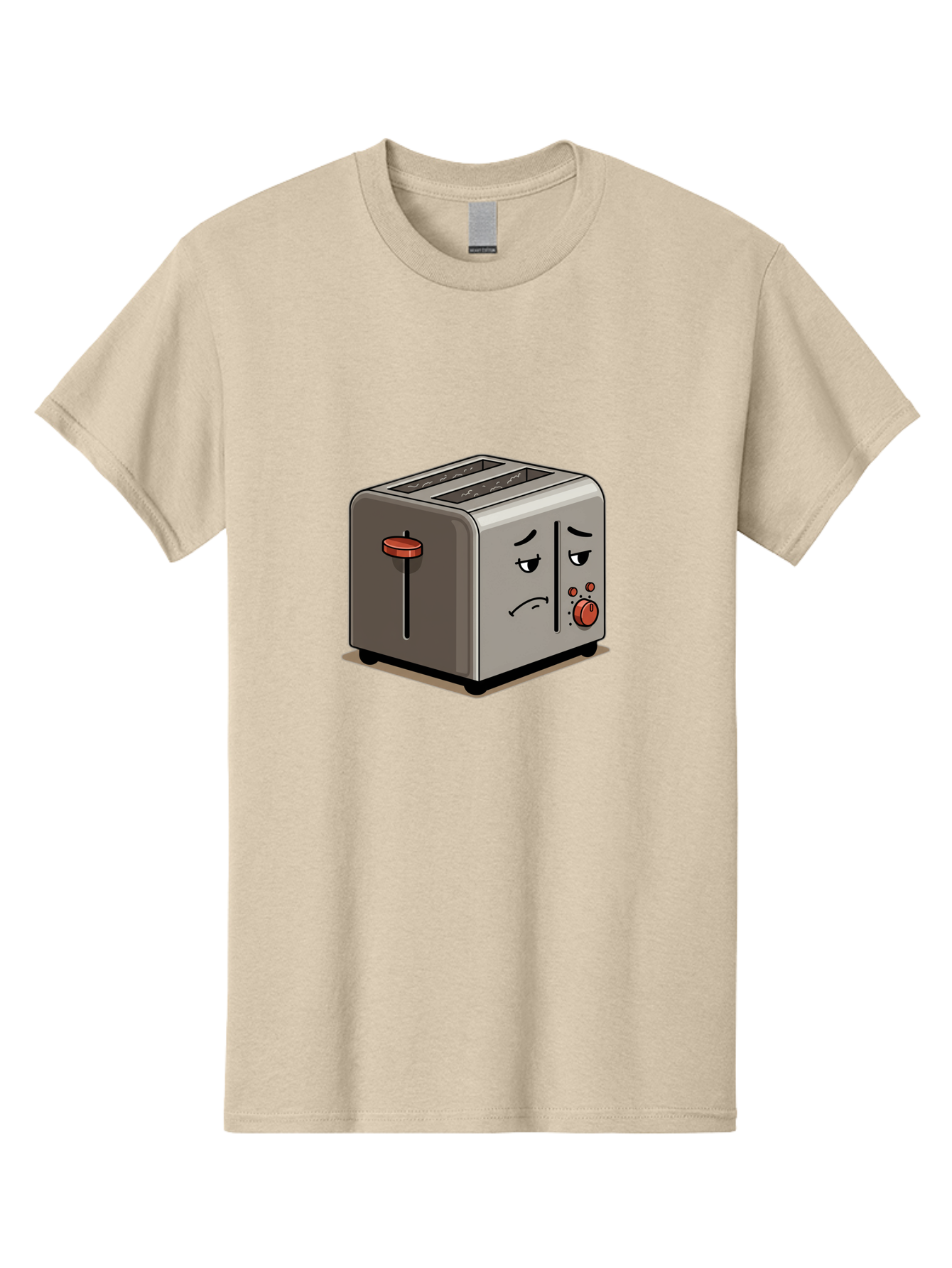 Unhappy-Toaster-1 Men'S Graphic Tee, 100% Cotton, Comfortable Casual Summer Wear, Machine Washable, Vintage Camera, Old Camera, Antique Camera, Black Camera, Classic Photography, Photography Equipment, Nostalgic Device, Film Camera, Camera Art Ban889