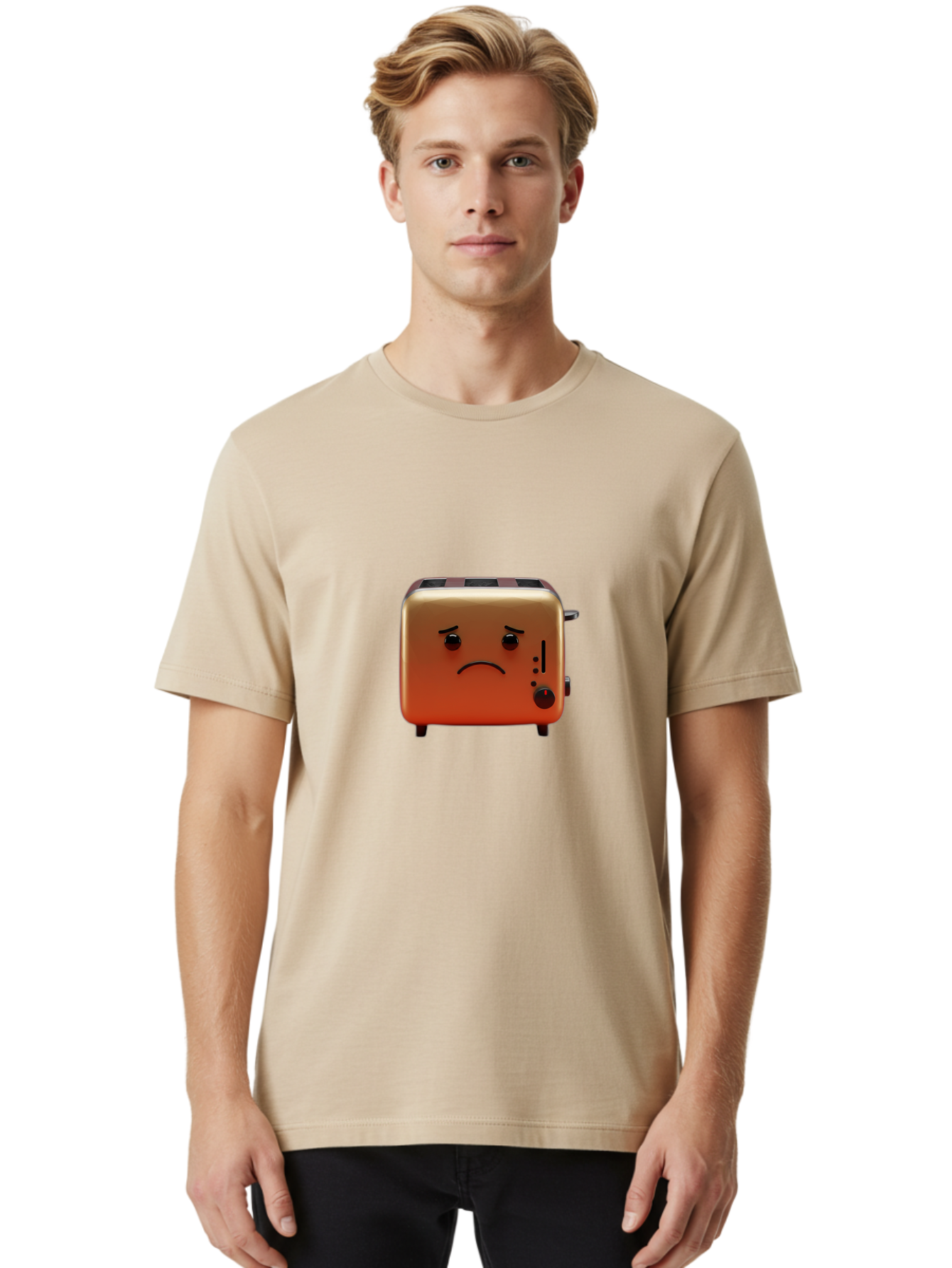 Unhappy-Toaster Men'S Graphic Tee, 100% Cotton, Comfortable Casual Summer Wear, Machine Washable, Vintage Camera, Old Camera, Antique Camera, Black Camera, Classic Photography, Photography Equipment, Nostalgic Device, Film Camera, Camera Art Ban890 24