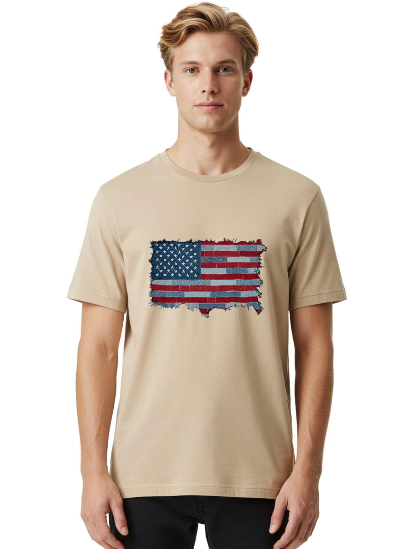 Usa-Flag Men'S Graphic Tee, 100% Cotton, Comfortable Casual Summer Wear, Machine Washable, Vintage Camera, Old Camera, Antique Camera, Black Camera, Classic Photography, Photography Equipment, Nostalgic Device, Film Camera, Camera Art Ban891 27