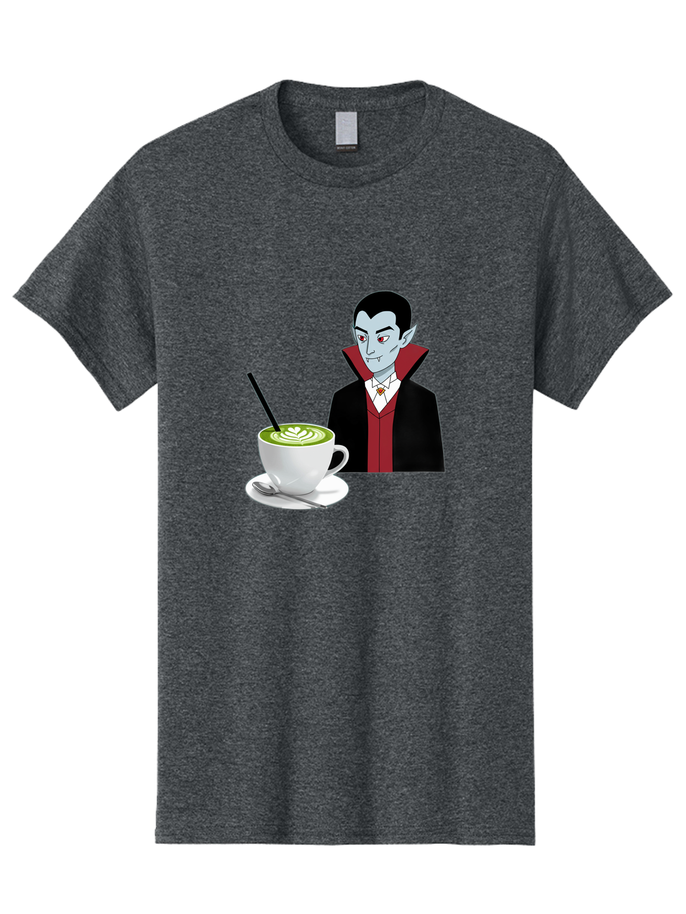 Vampire-Drinking-Coffee Men'S Graphic Tee, 100% Cotton, Comfortable Casual Summer Wear, Machine Washable, Vintage Camera, Old Camera, Antique Camera, Black Camera, Classic Photography, Photography Equipment, Nostalgic Device, Film Camera, Ban894